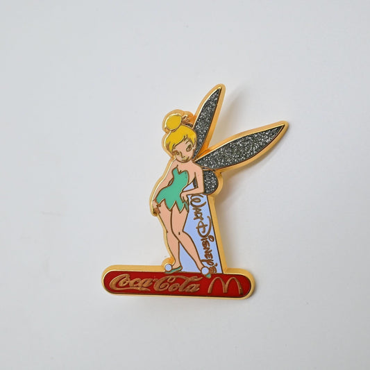 Disney Tinkerbell Coca-Cola & McDonalds Fantasy Enamel Pin