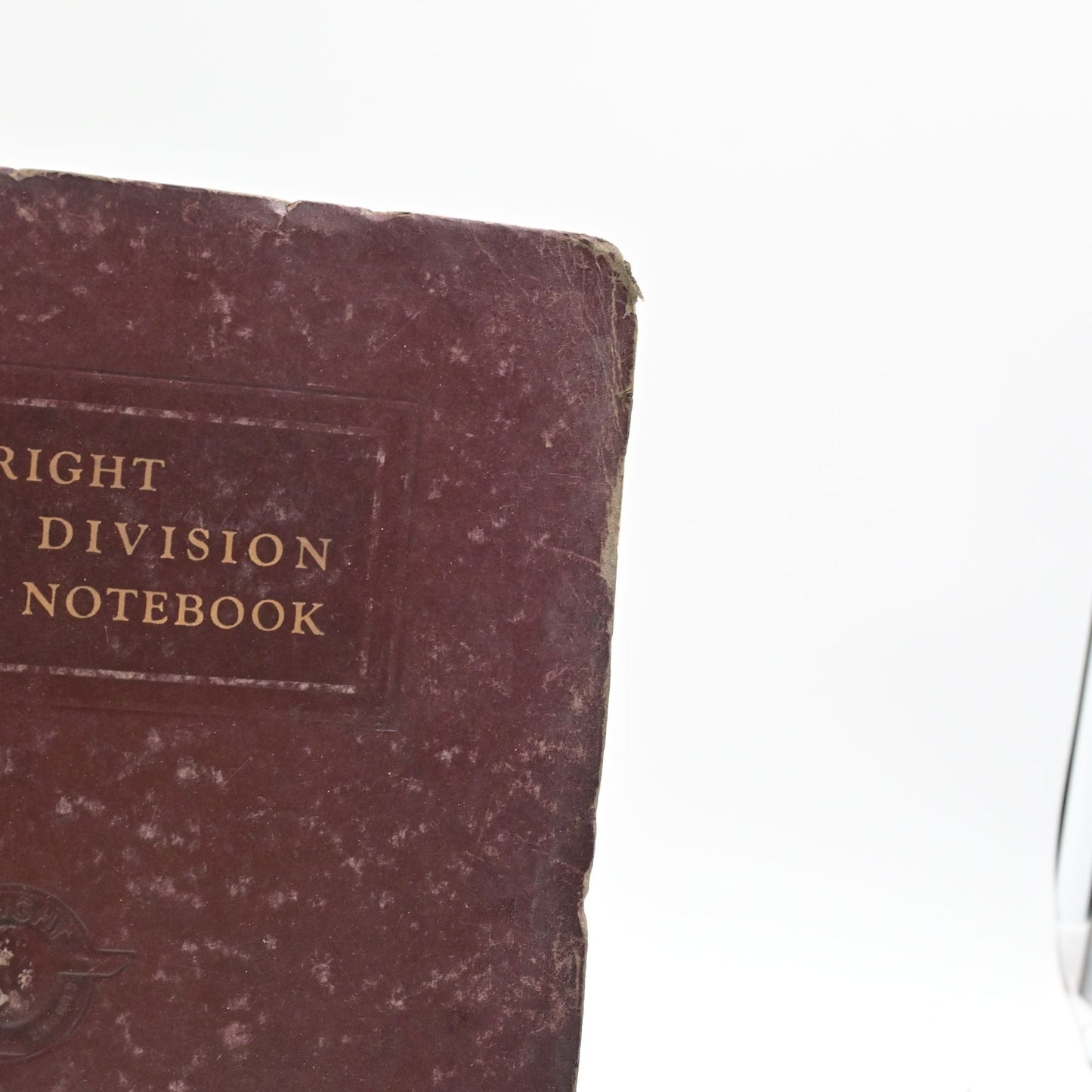 WWII Wright Service Division School Student Notebook Restricted 1941