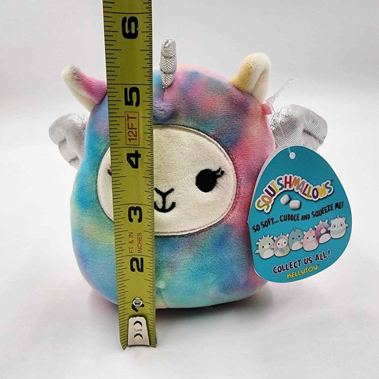 Squishmallows 5” Lucy-May The Rainbow Llamacorn