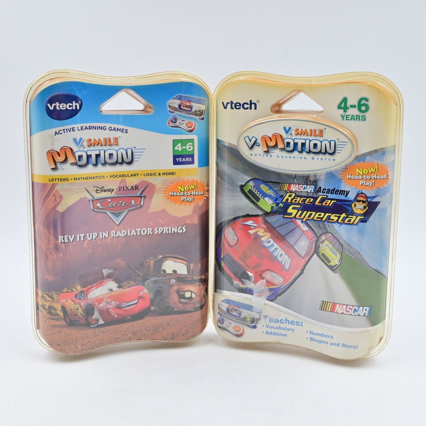 Vtech V Smile Motion Disney Cars & Race Car Superstar Sealed