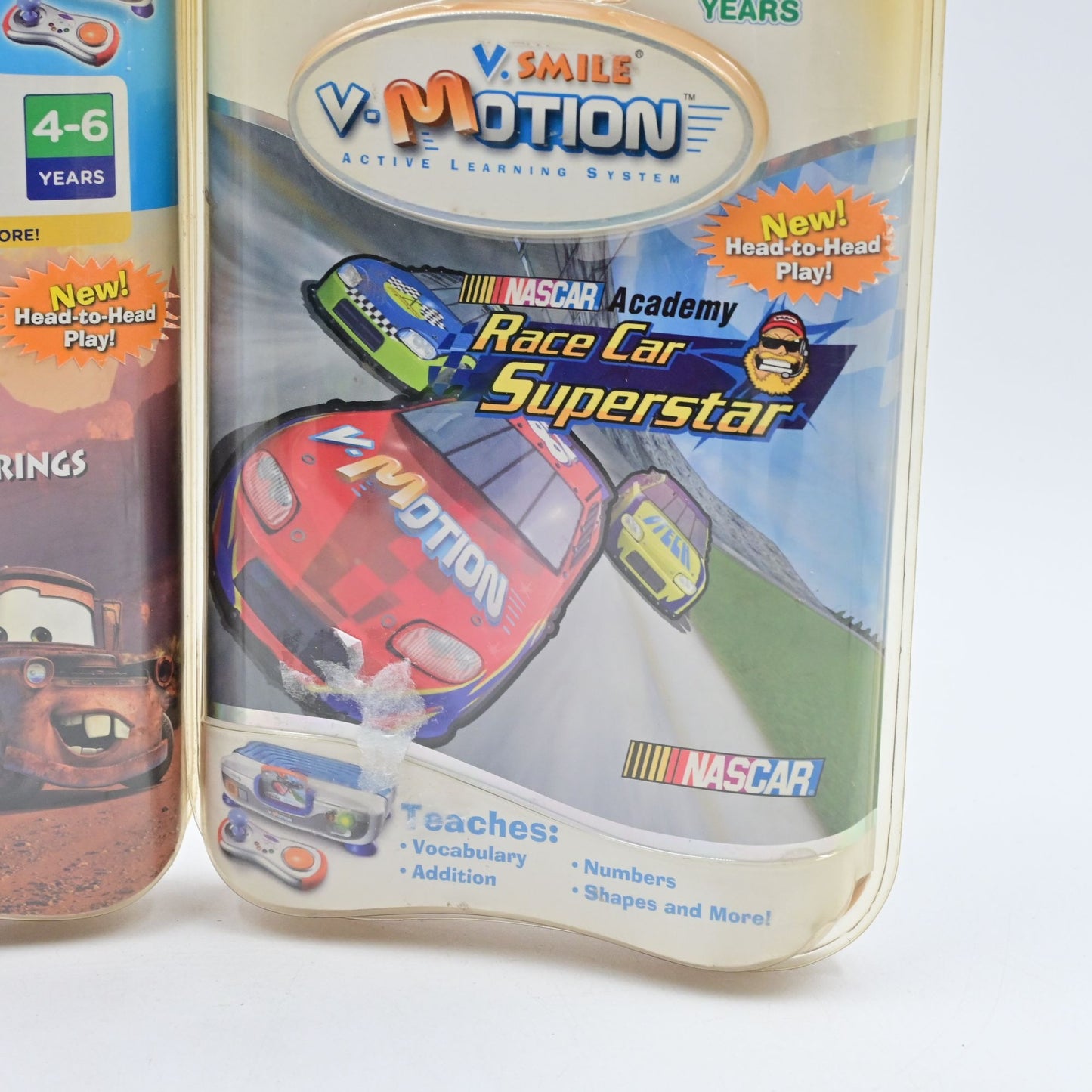 Vtech V Smile Motion Disney Cars & Race Car Superstar Sealed