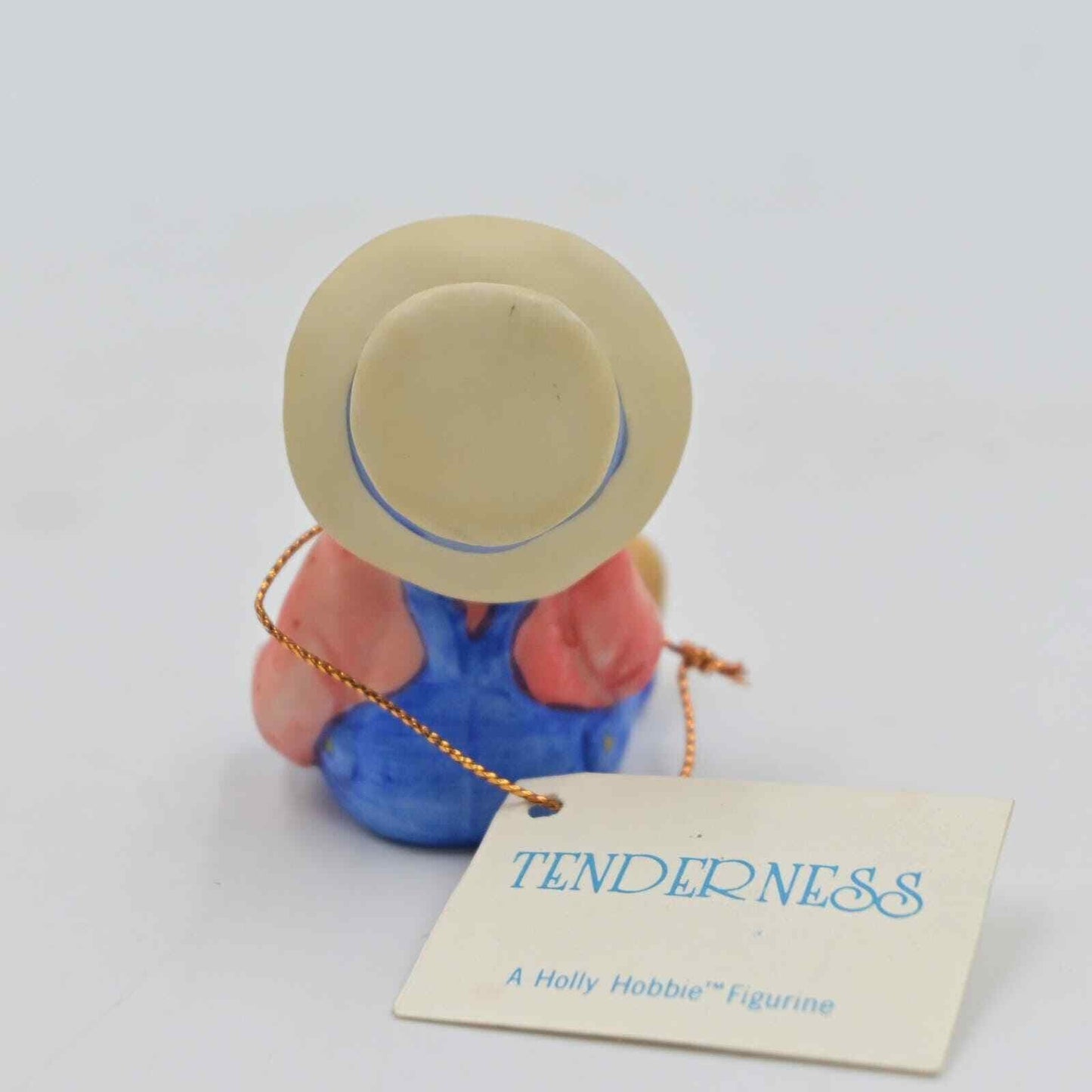Vintage Holly Hobbie Tenderness Boy With Dog Figure
