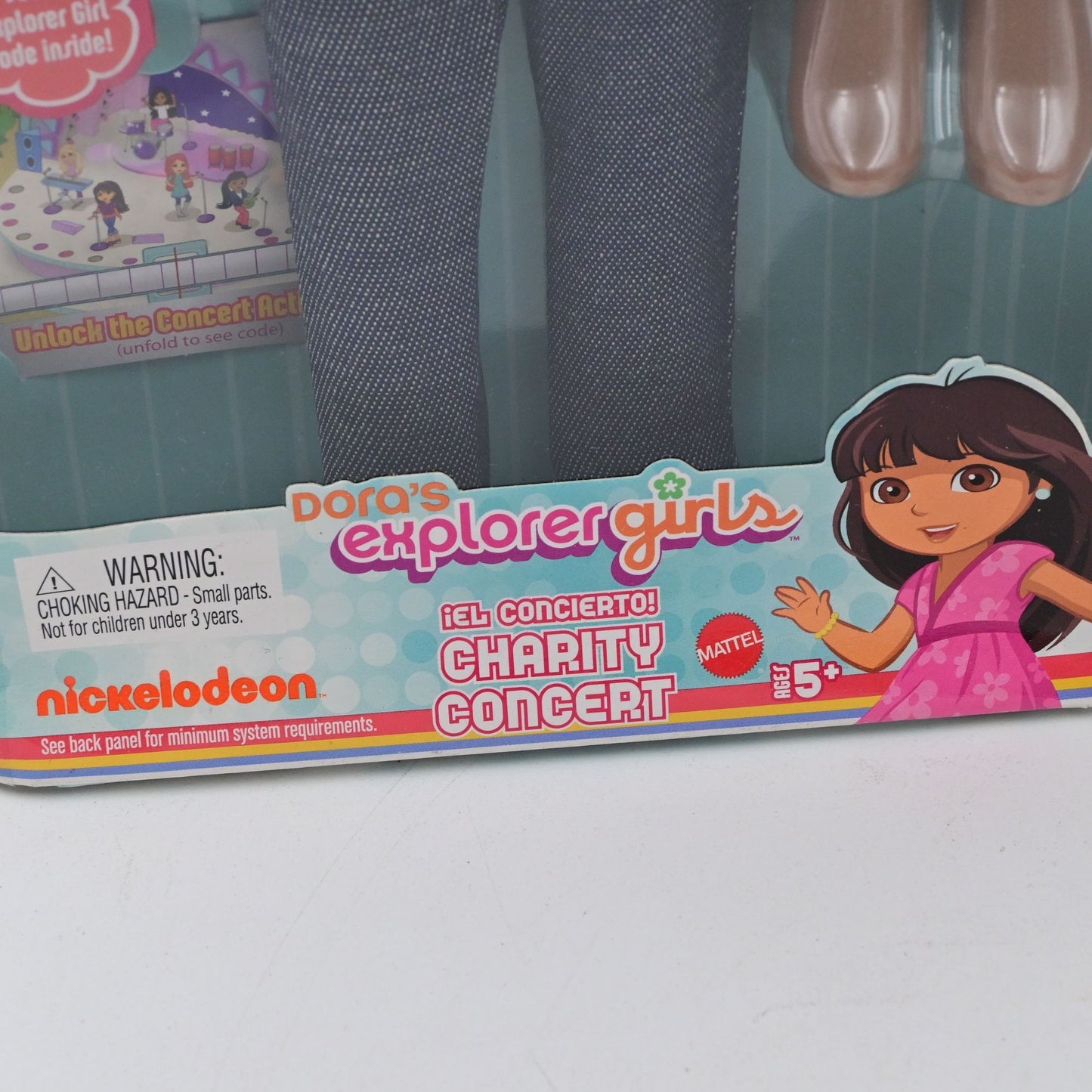 Dora's Explorer Girls Outfits Charity Concert & Movie Night Bundle By Mattel