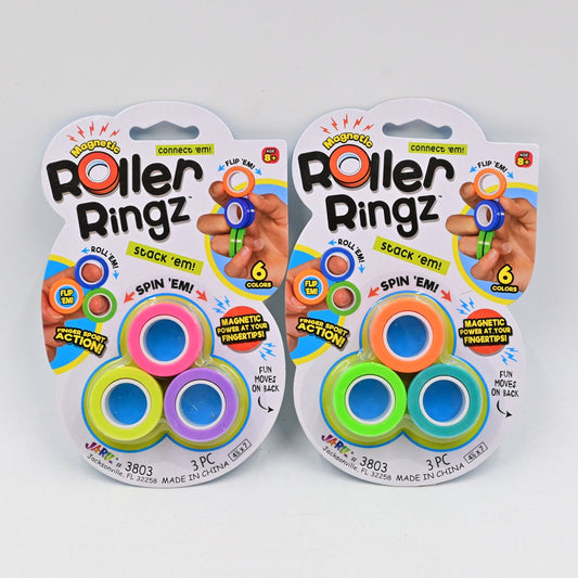 Magnetic Roller Ringz Bundle Of 2 Packs Brand New Sealed