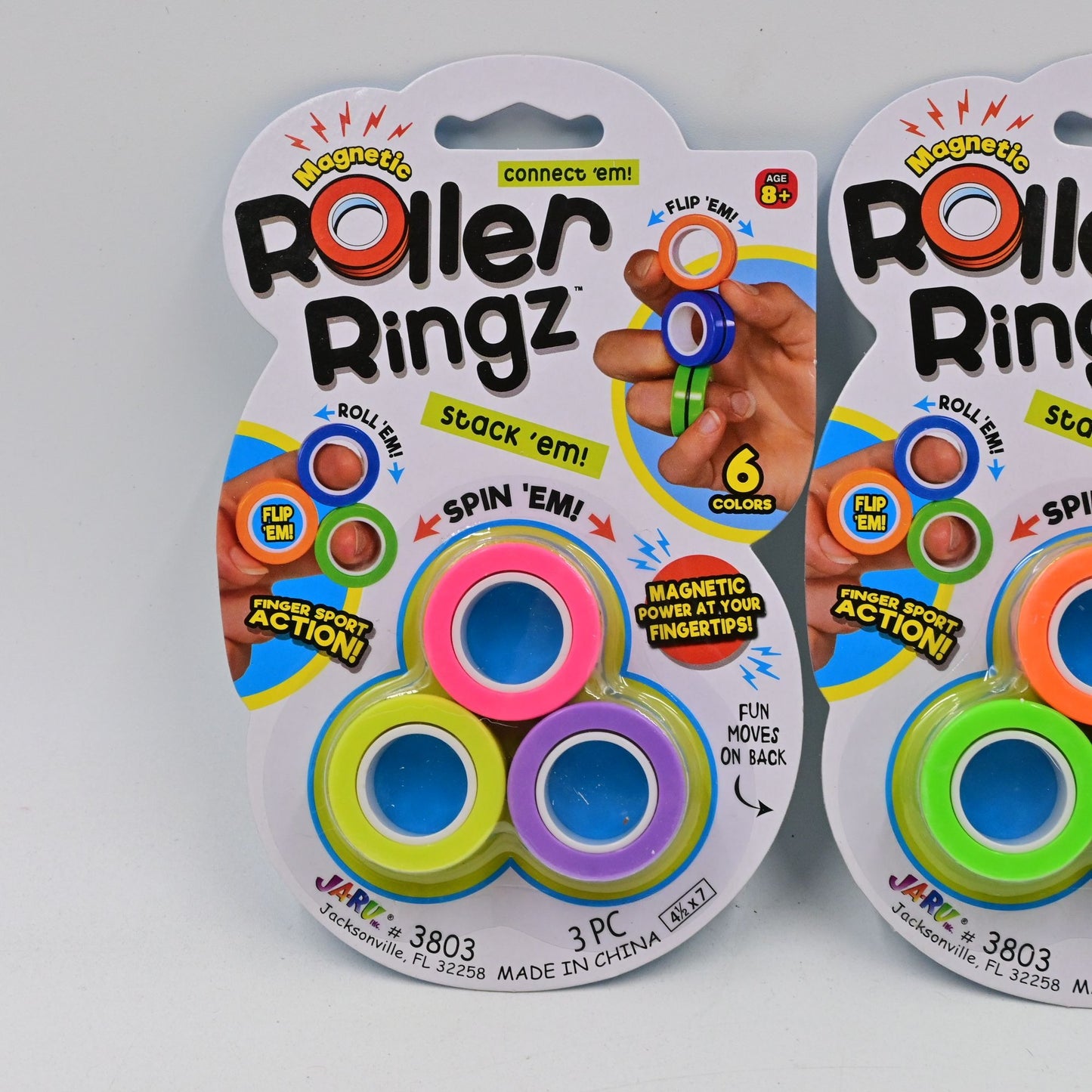 Magnetic Roller Ringz Bundle Of 2 Packs Brand New Sealed
