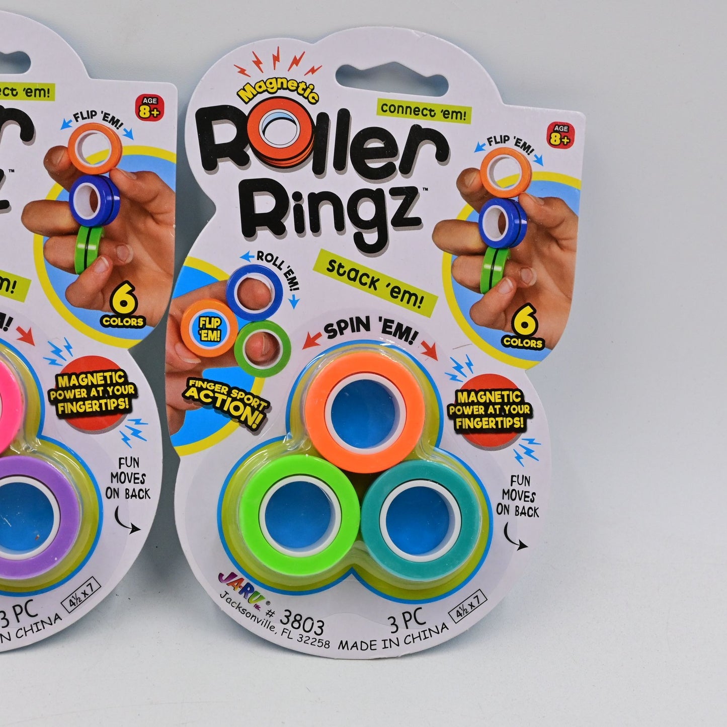 Magnetic Roller Ringz Bundle Of 2 Packs Brand New Sealed