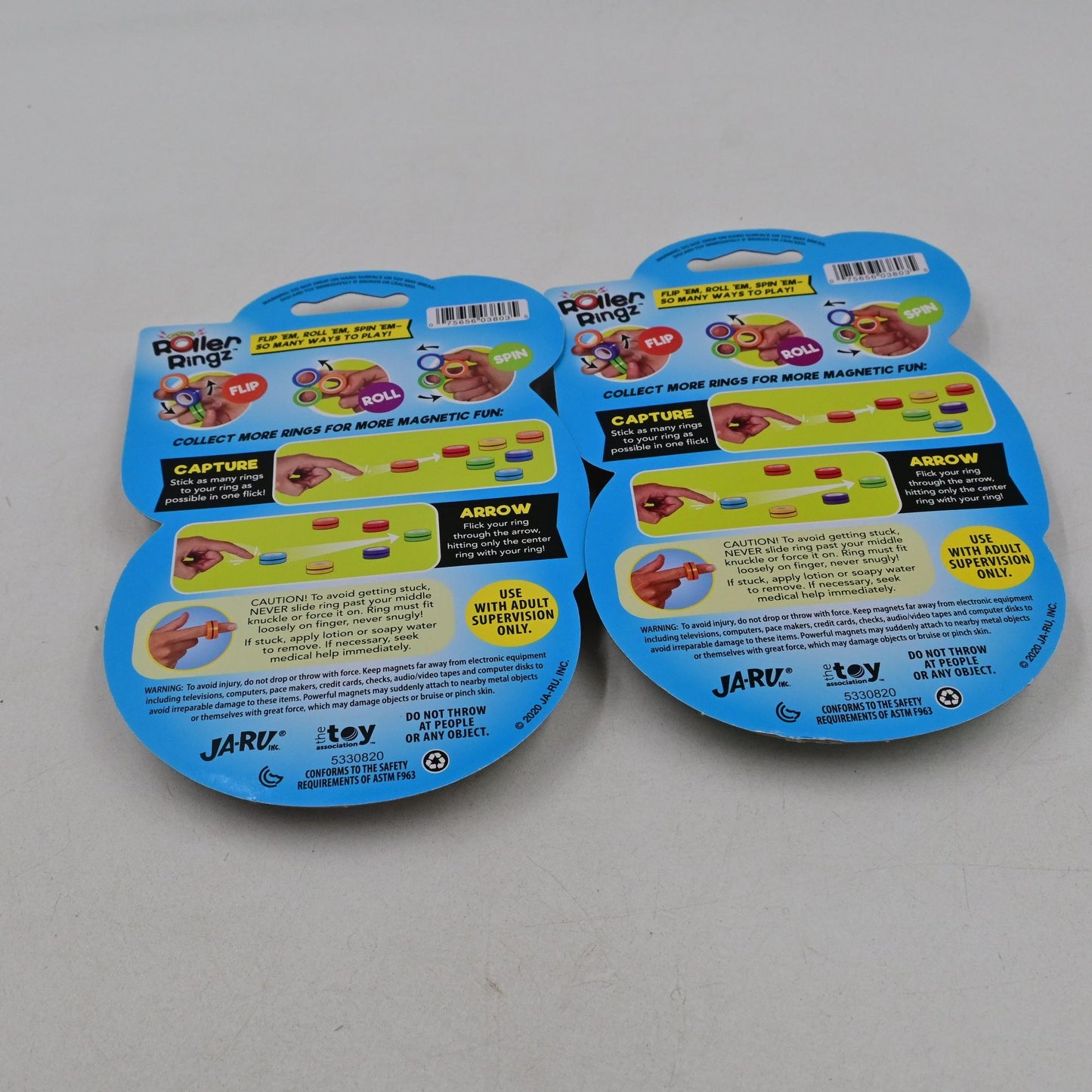 Magnetic Roller Ringz Bundle Of 2 Packs Brand New Sealed