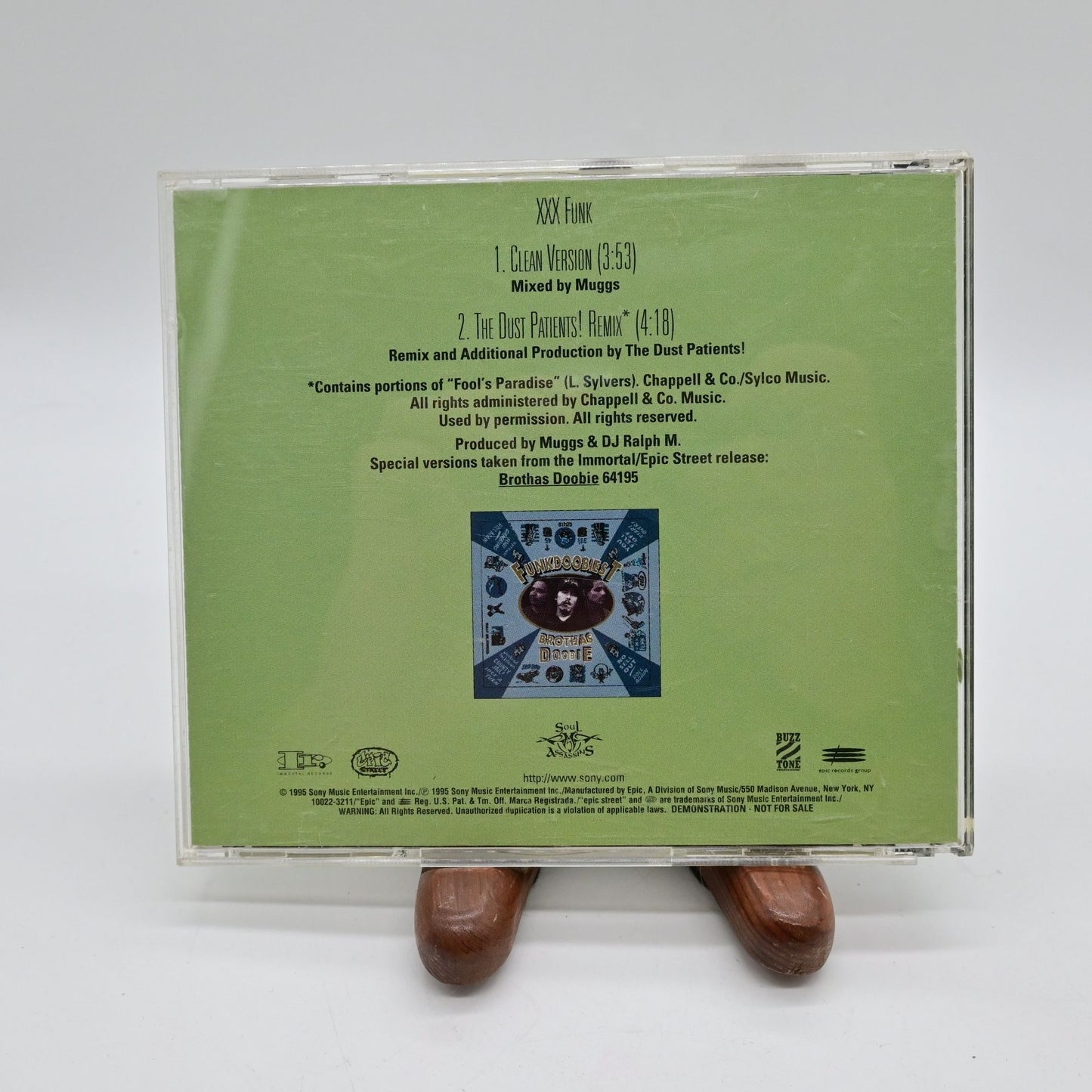 Funkdoobiest: XXX Funk Single Promo Cd Vintage 1995