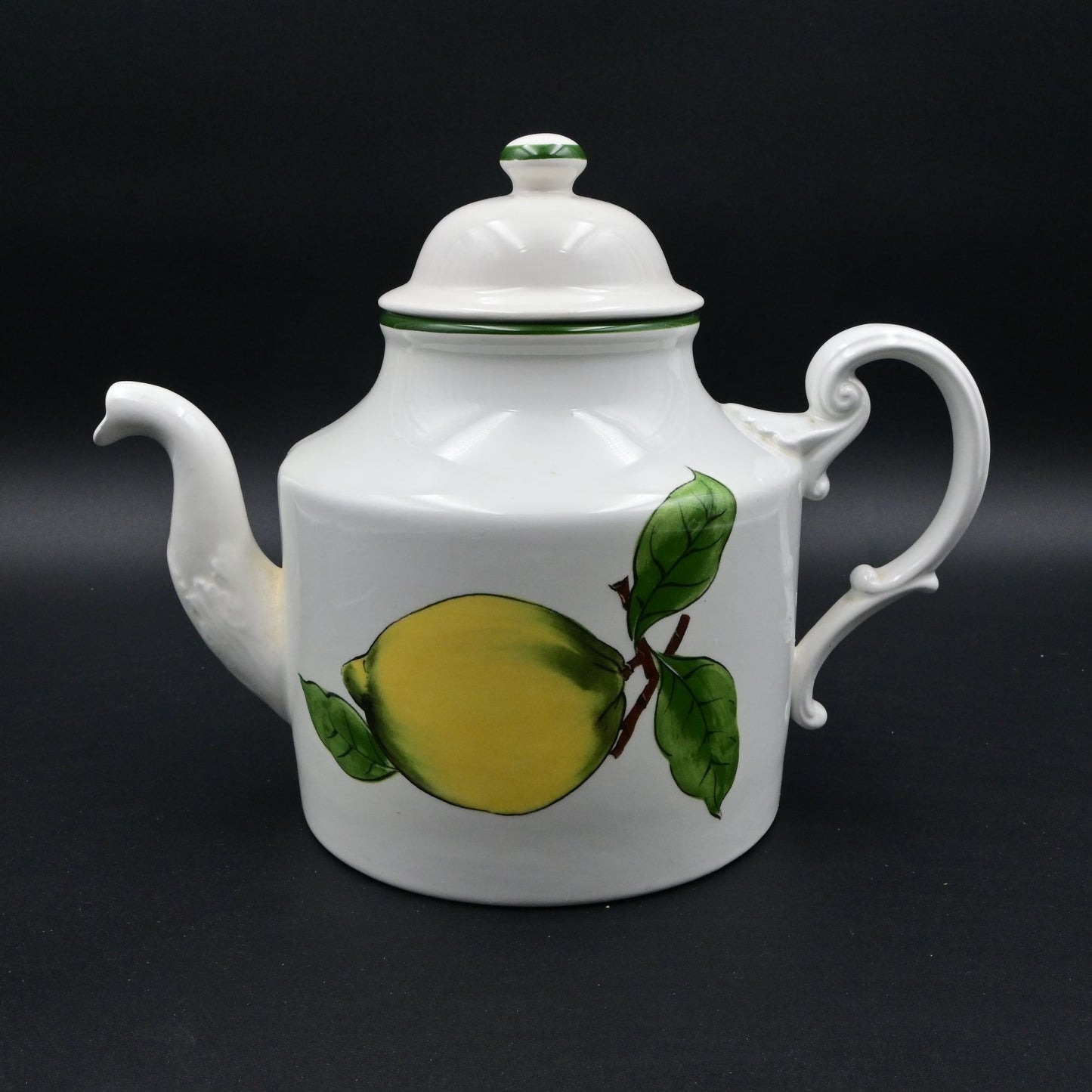 Tiffany & Co. Este Ceramiche Teapot Pomegranate & Lemon Design Made In Italy