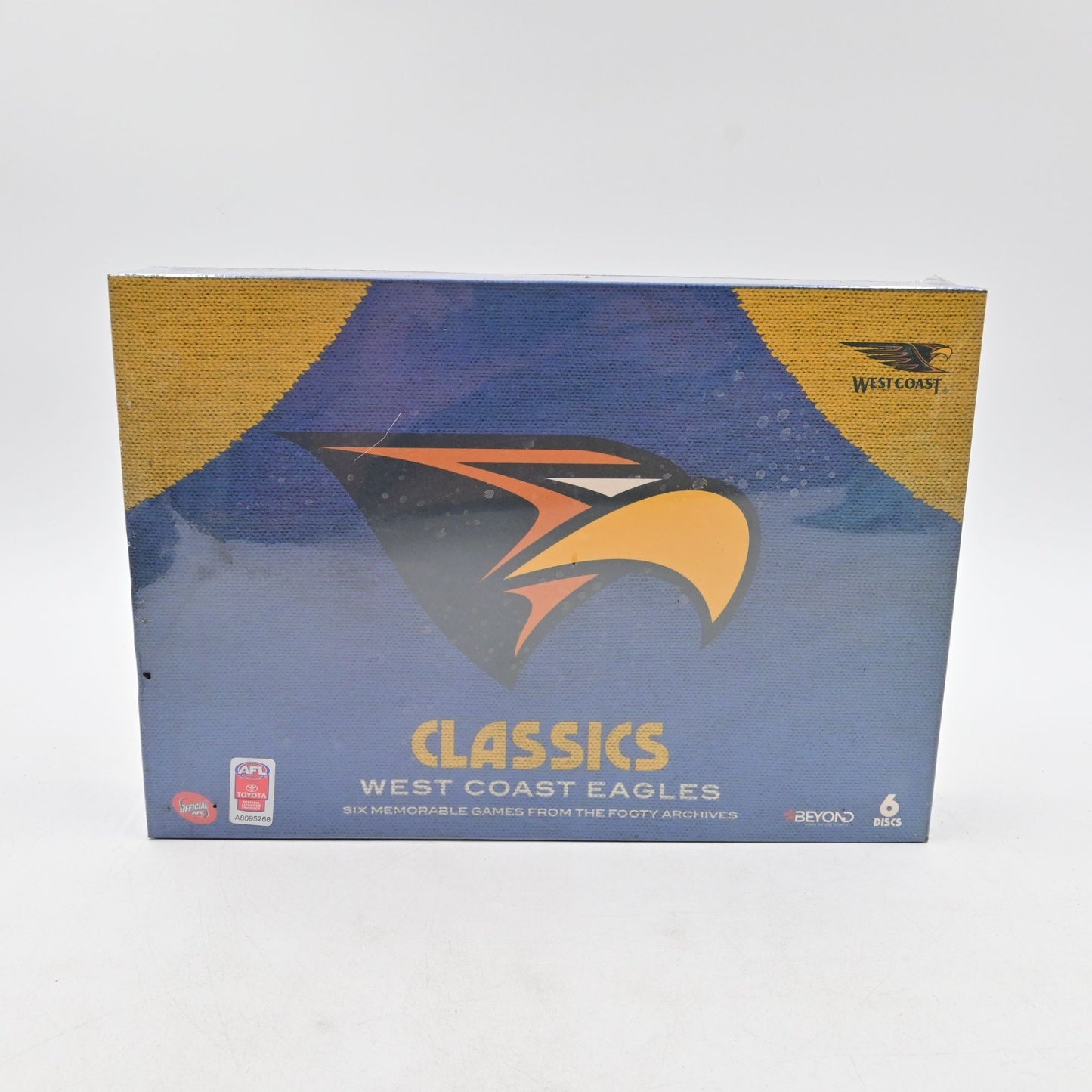 AFL - Classics: West Coast Eagles DVD 6 Disc Set Sealed