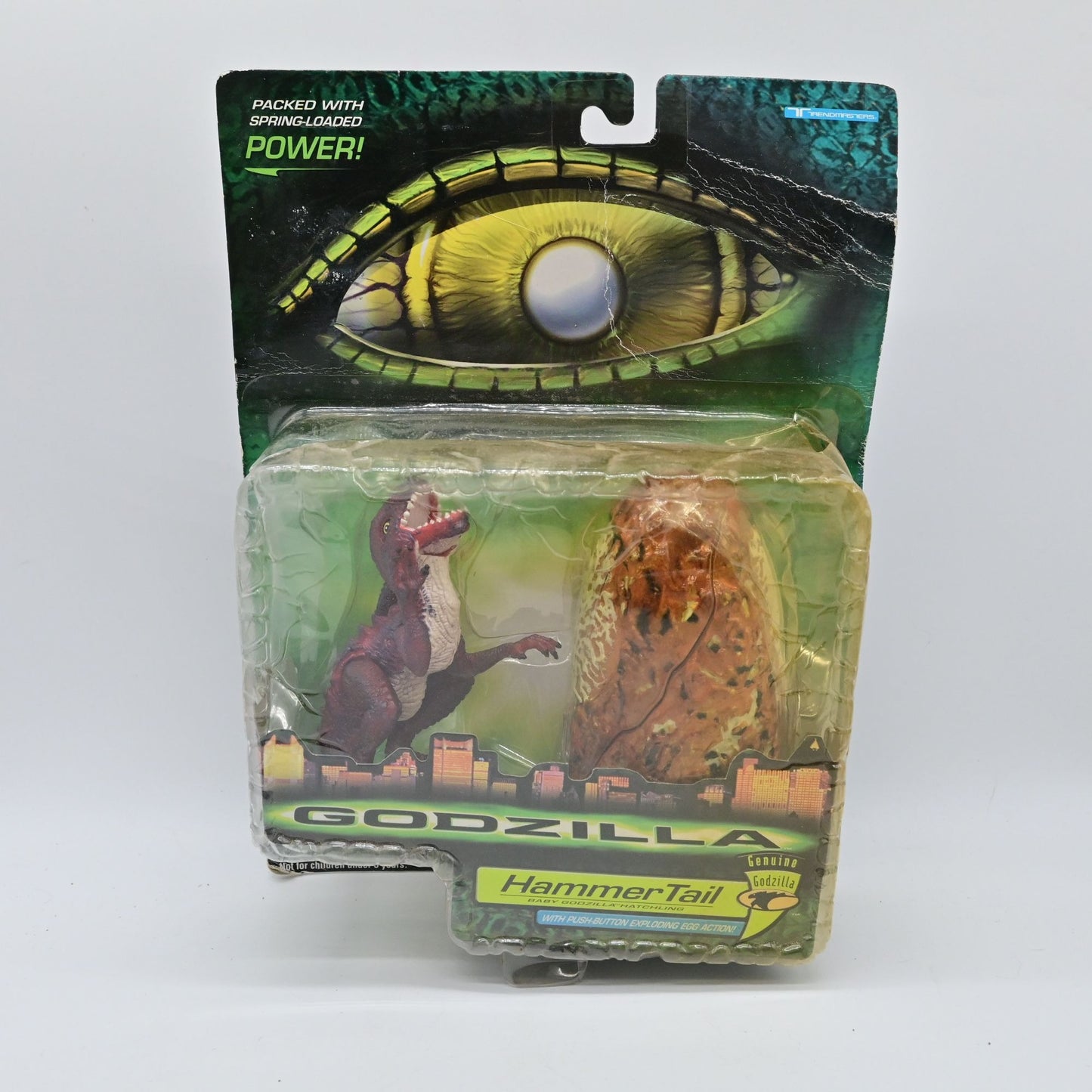 Godzilla HammerTail Action Figure New In Box Packaged With Springload Power