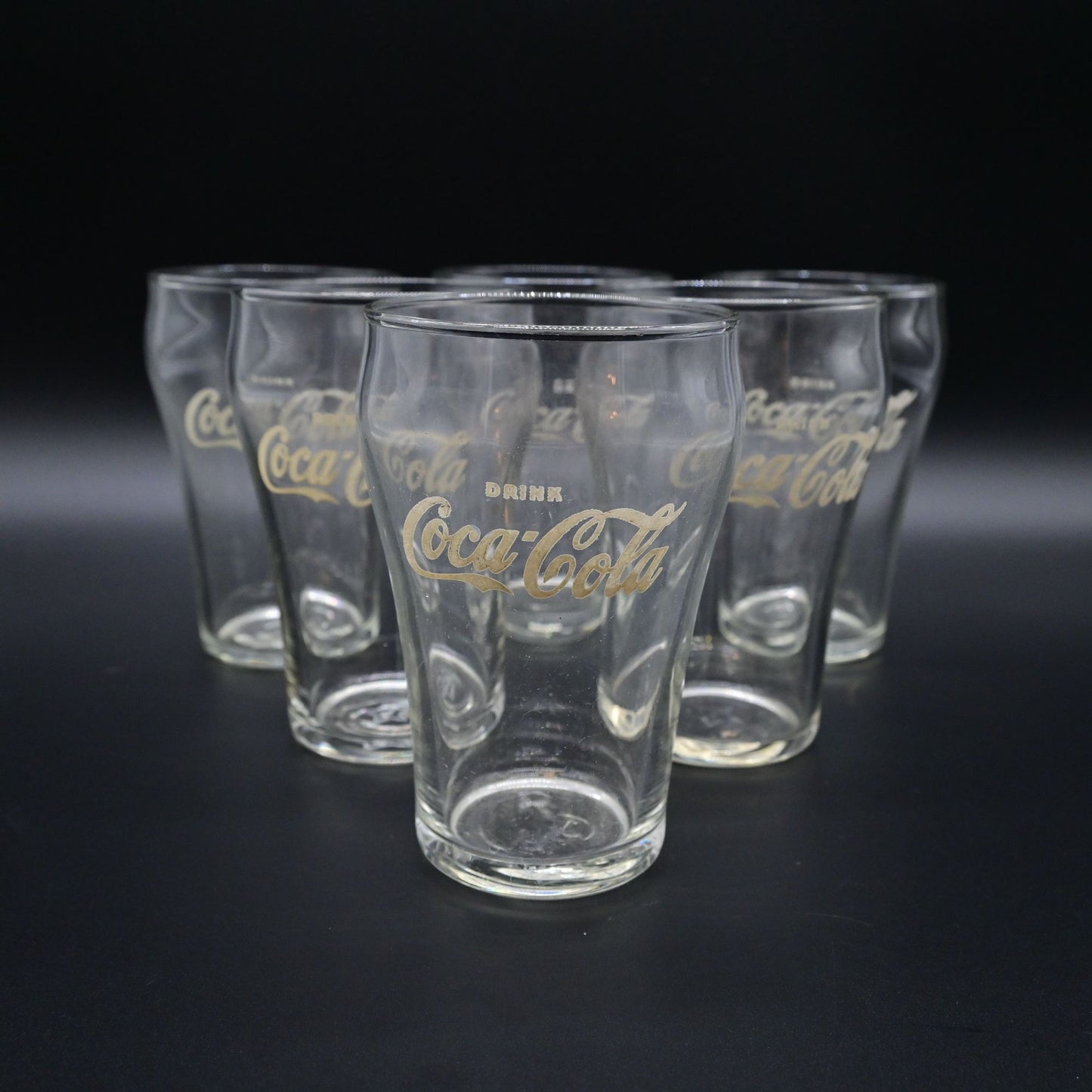 Vintage Coca-Cola Mini Glasses Set Of 6