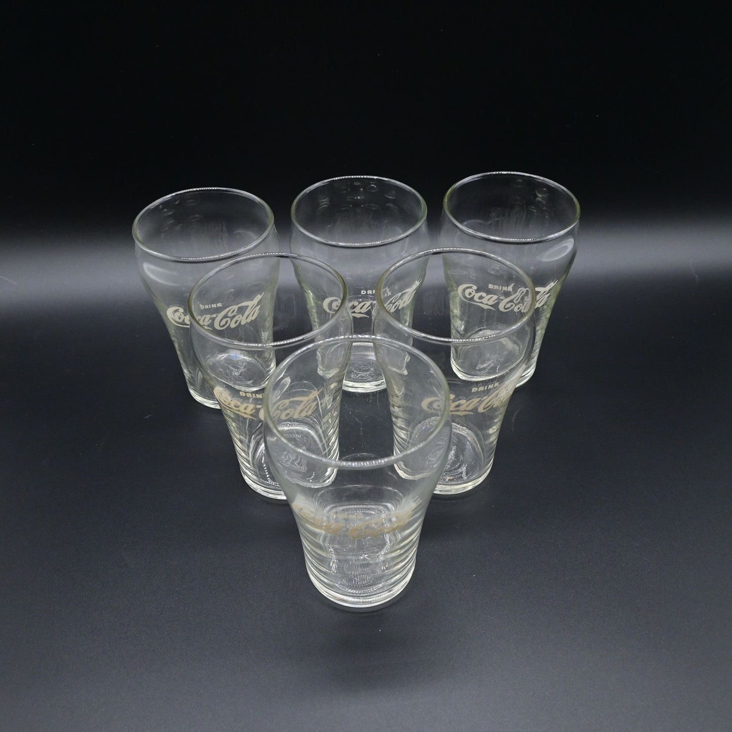 Vintage Coca-Cola Mini Glasses Set Of 6