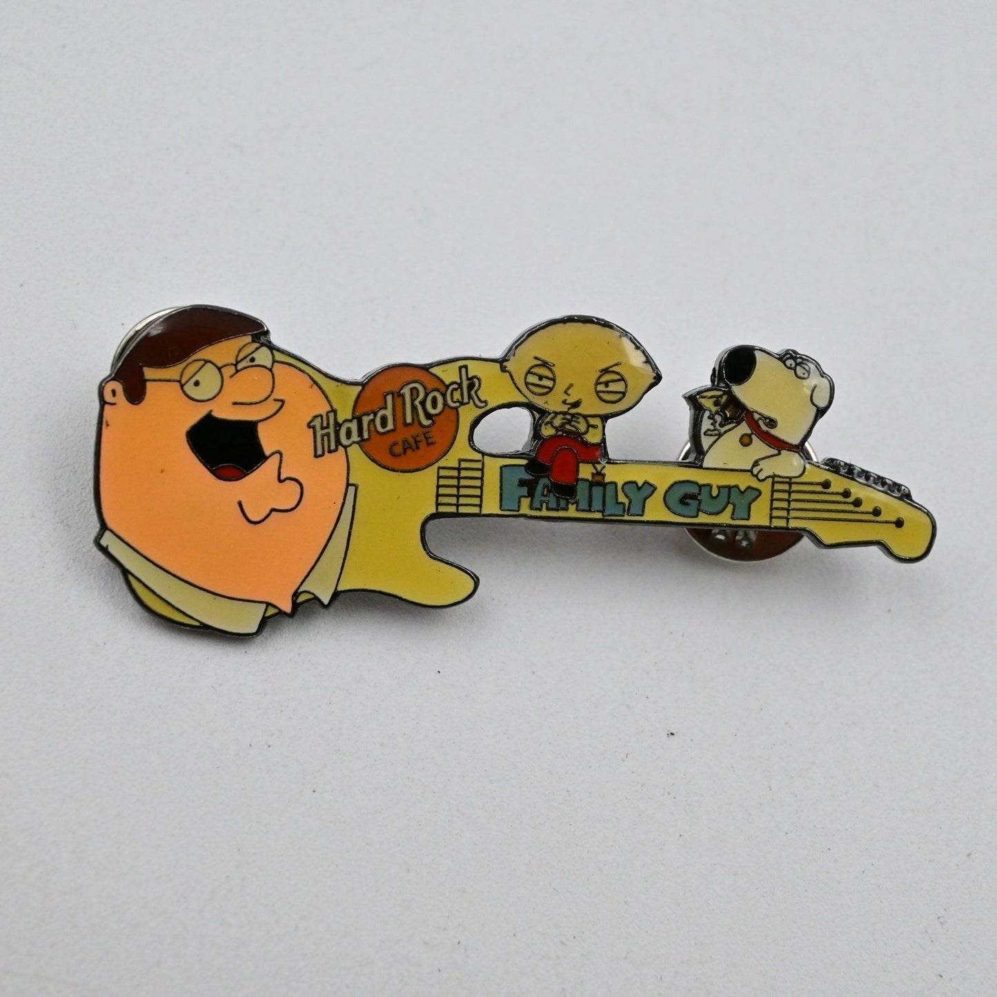 Family Guy Hard Rock Cafe Inspired Guitar Pin