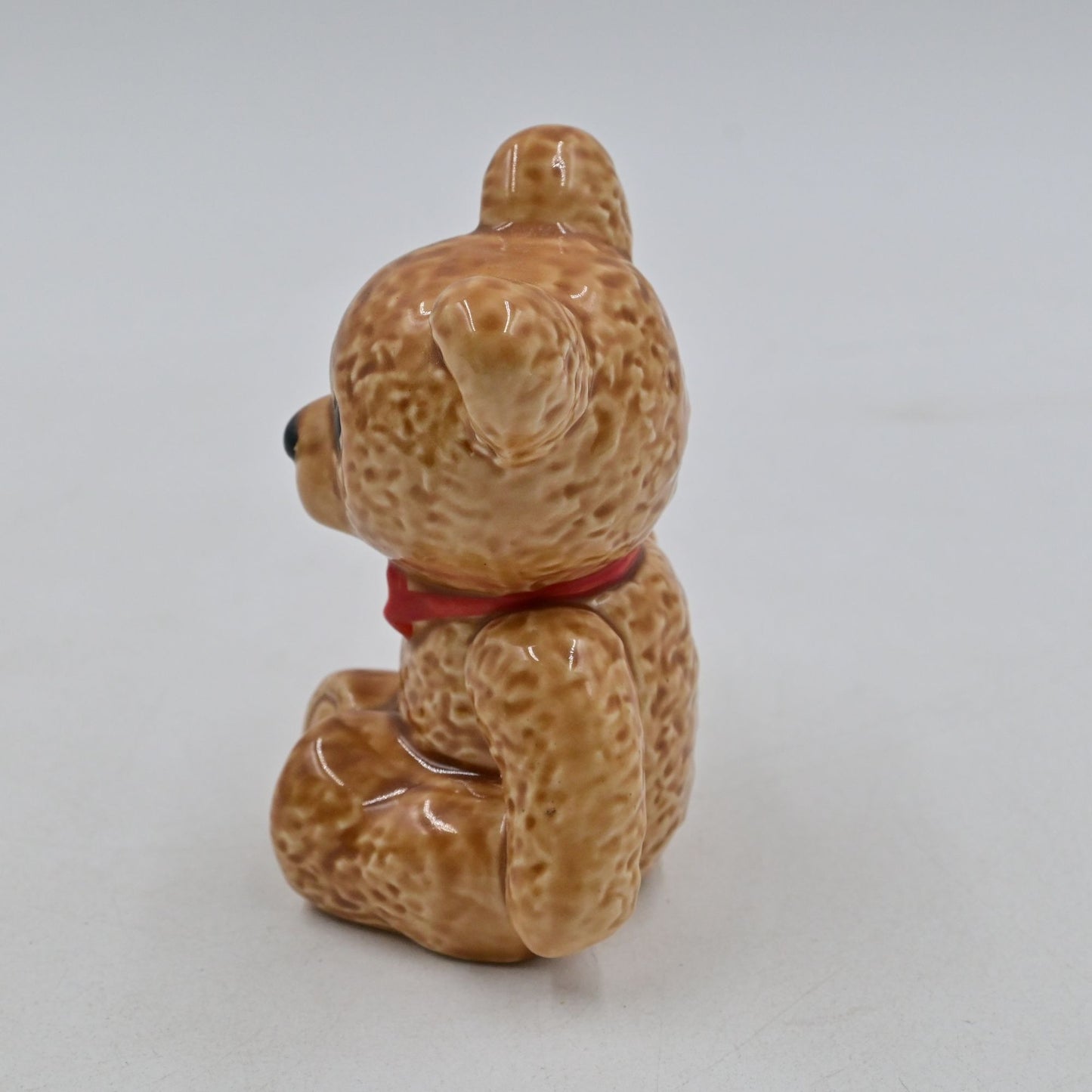 Goebel West Germany Porcelain Teddy Bear Waving Figurine Vintage