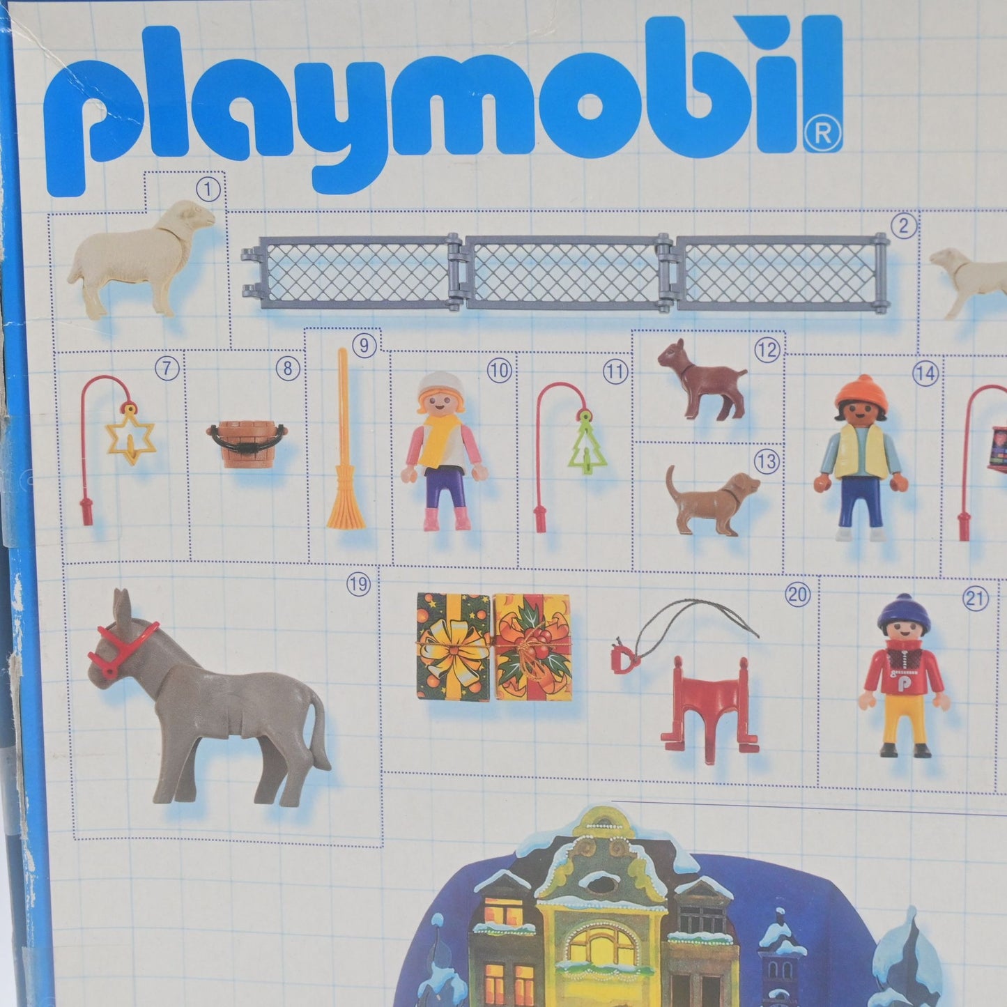 Playmobil Christmas Carolers Advent Calendar 3368 Santa Claus