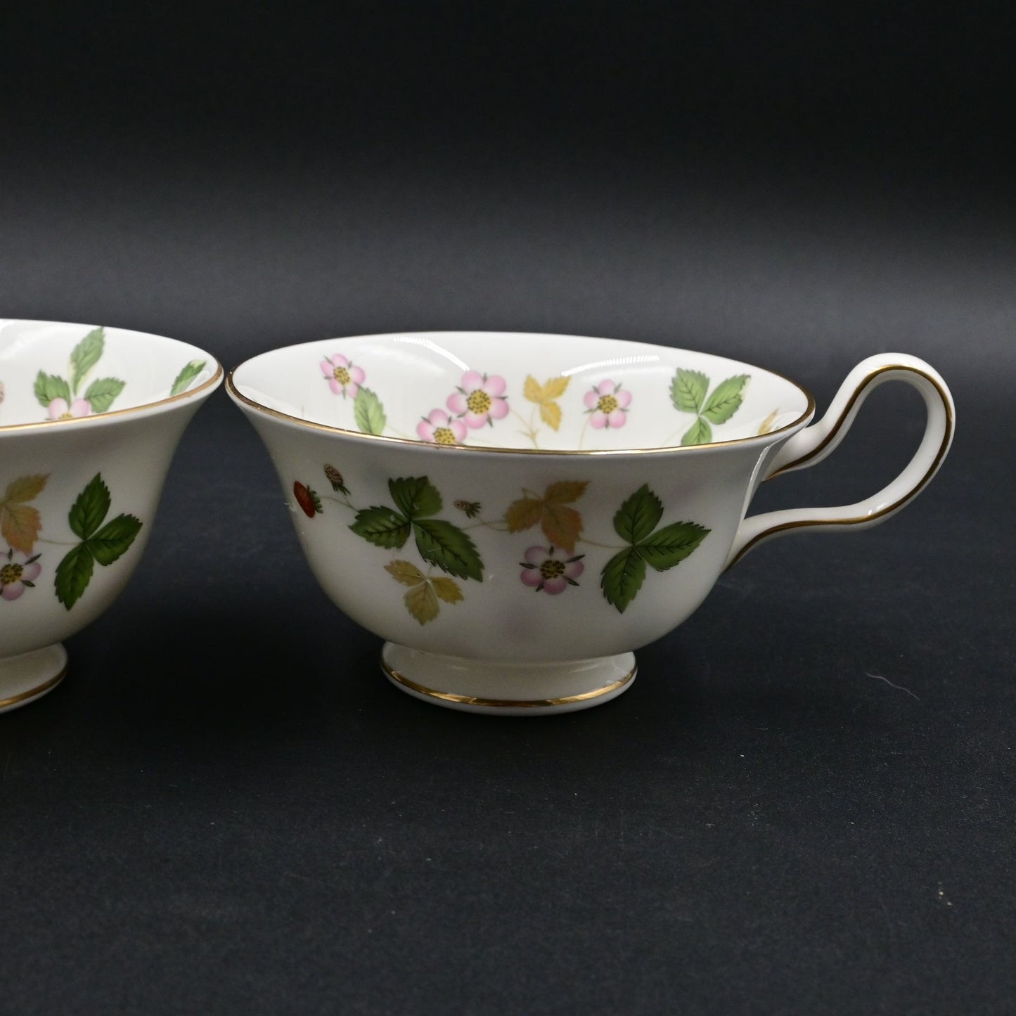 Wedgwood Wild Strawberry Teacup Bundle No Saucers