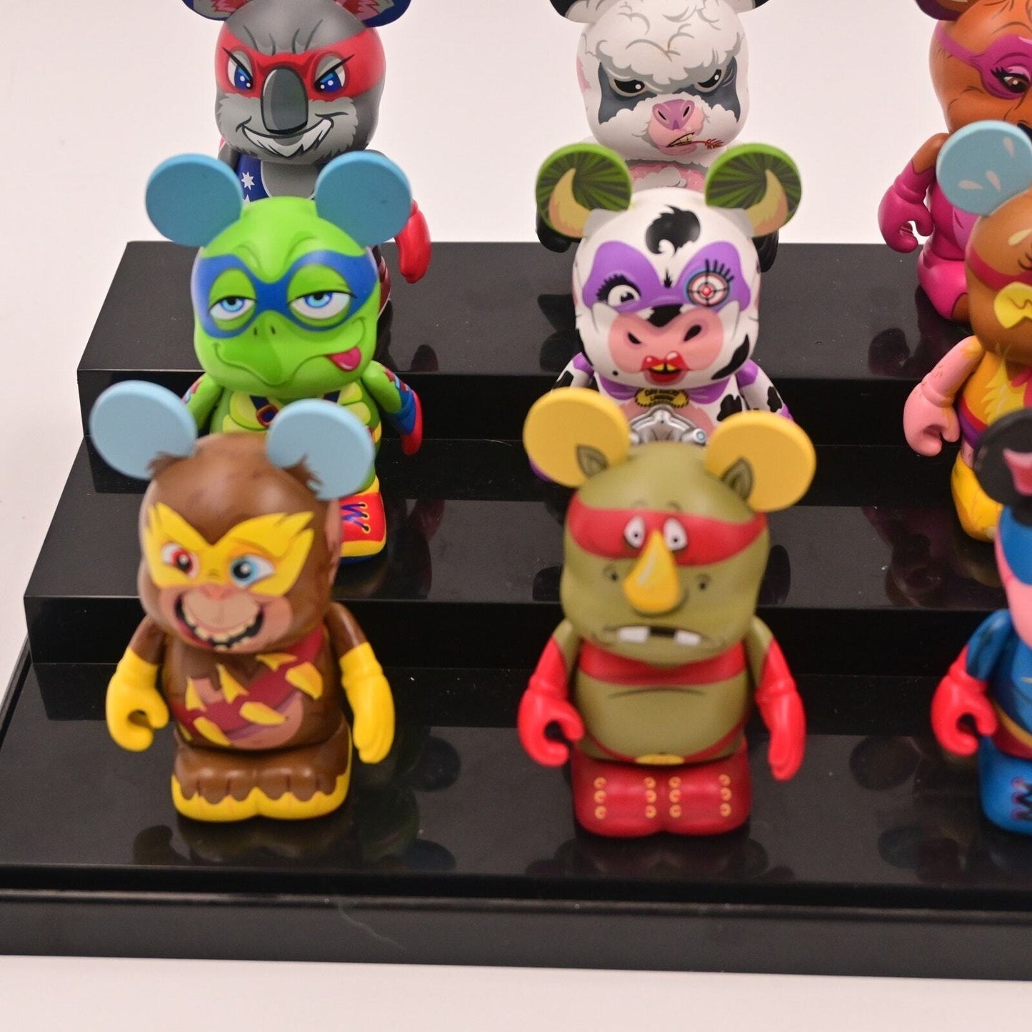 Disney Vinylmation Zooper Heroes Complete Set W/ Chaser