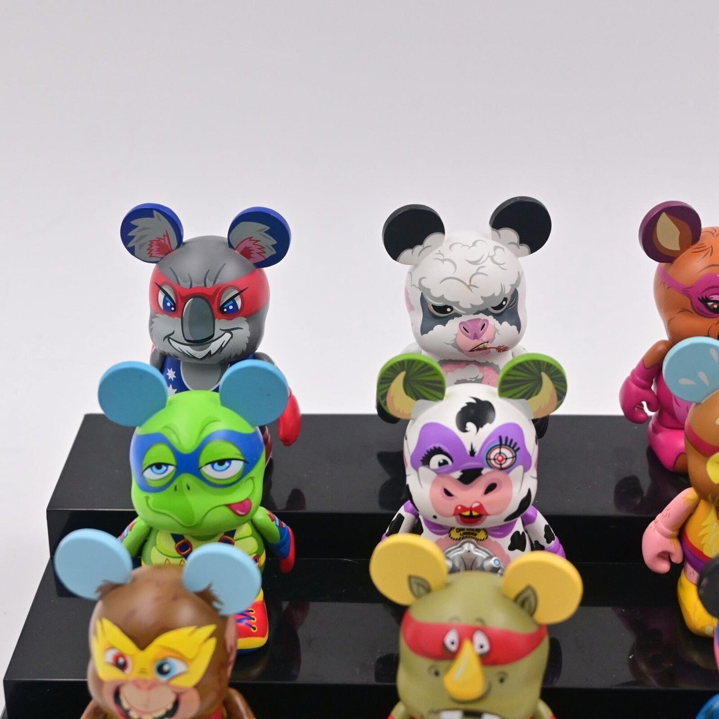 Disney Vinylmation Zooper Heroes Complete Set W/ Chaser