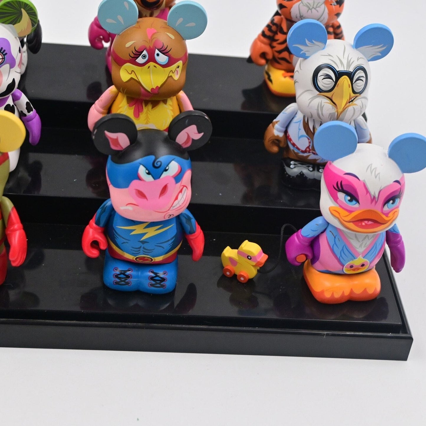 Disney Vinylmation Zooper Heroes Complete Set W/ Chaser