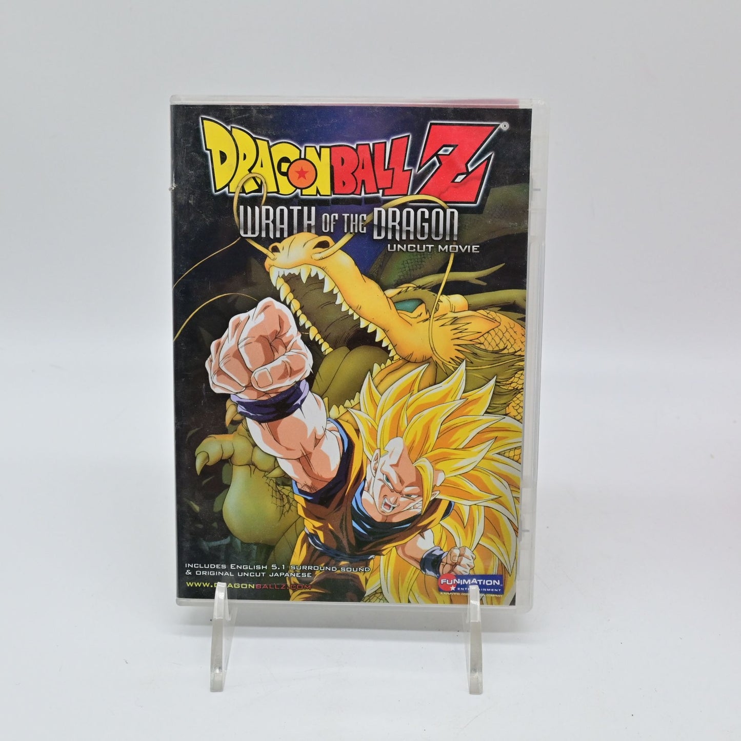 Dragon Ball Z Wrath Of The Dragon DVD Uncut Movie Funimation 2006