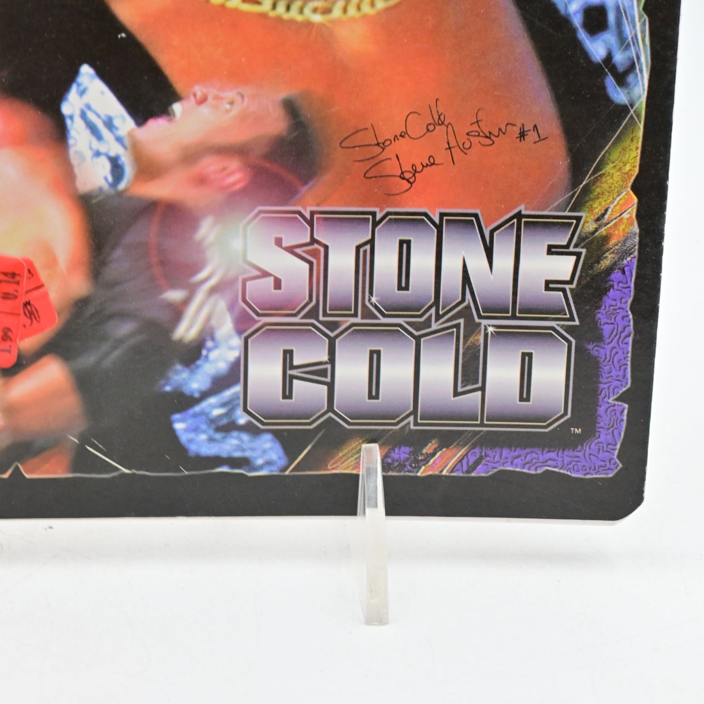 WWF Stone Cold Steve Austin Theme Notebook Spiral Bound 60 Sheets Vintage 2000