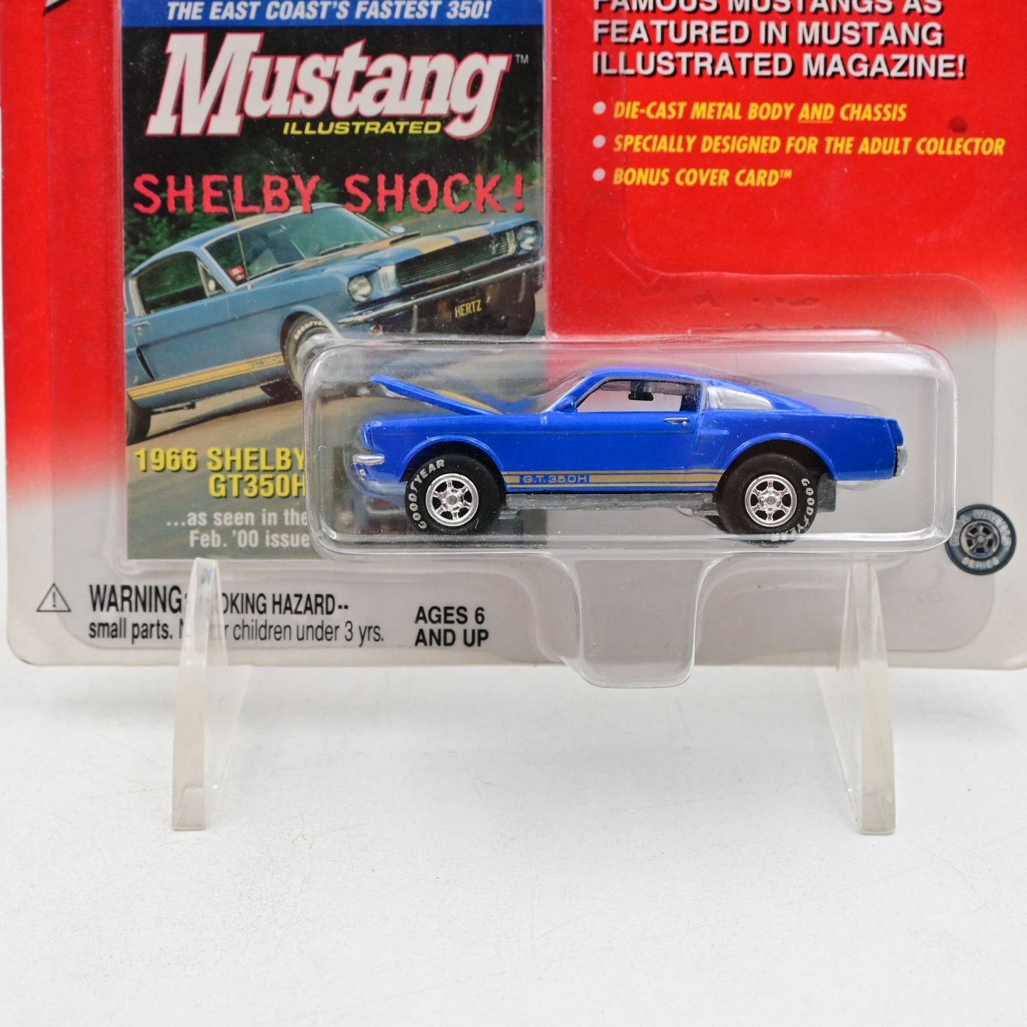 Johnny Lightning Mustang Illustration 1966 Shelby GT350H