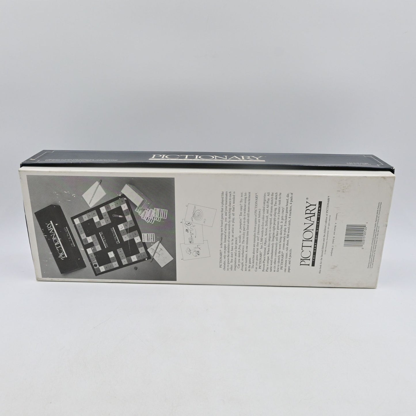 Pictionary First Edition 1985 The Game Of Quick Draw Long Box