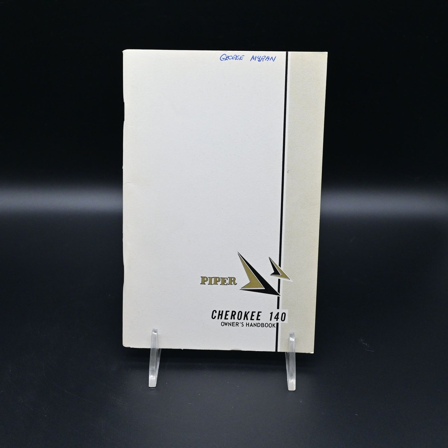 Piper Cherokee 140 Owner's Handbook