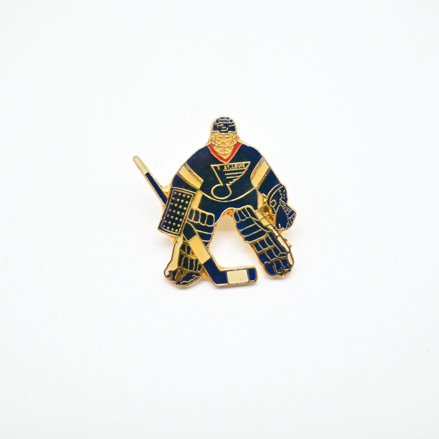 NHL St. Louis Blue Goalie Pin