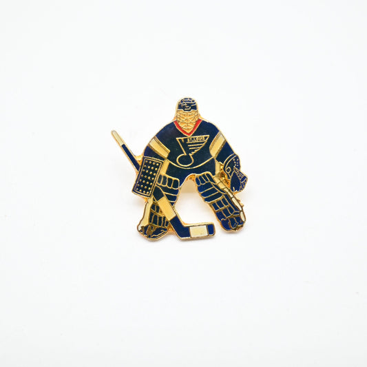NHL St. Louis Blue Goalie Pin