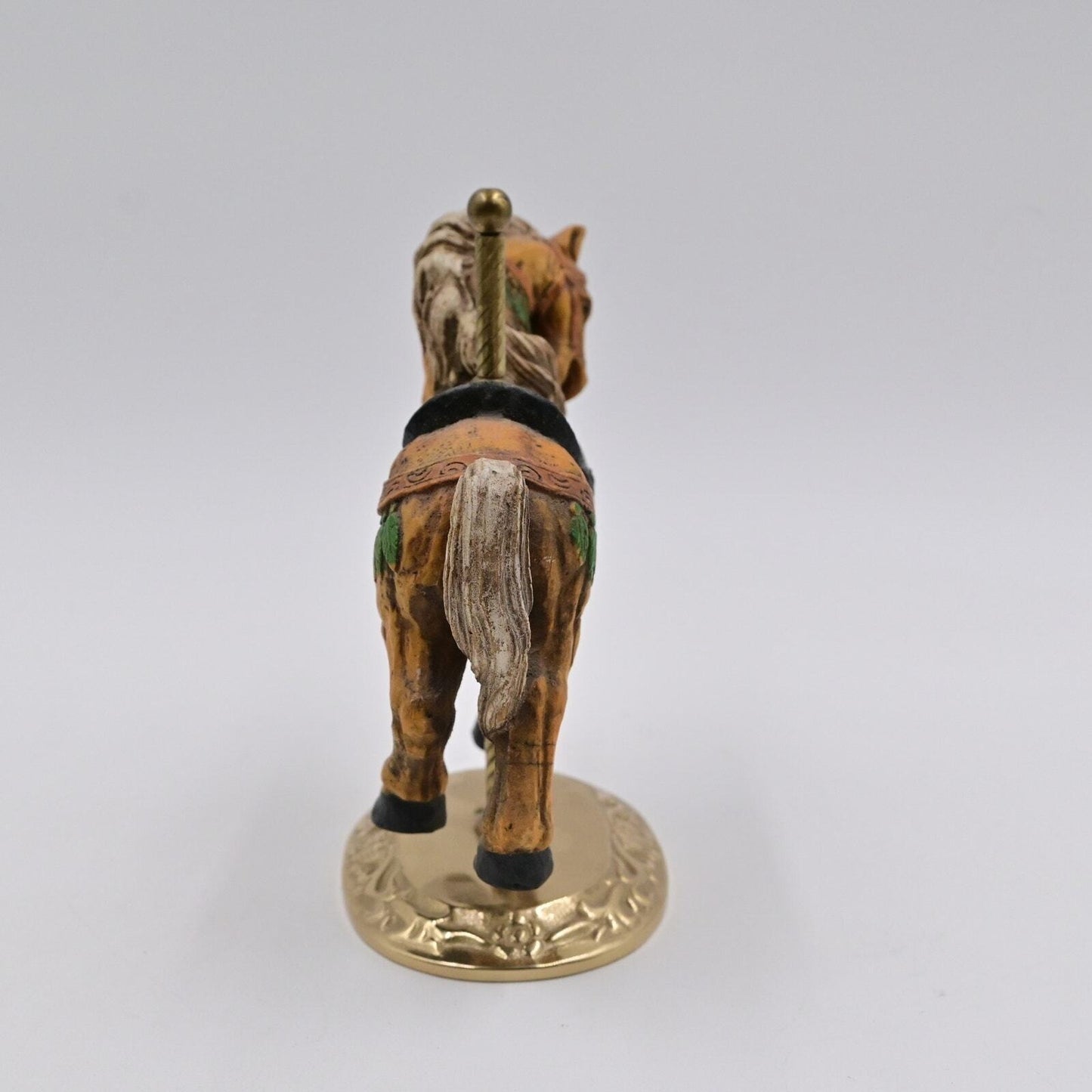 Vintage Carousel Horse Ceramic Figurine