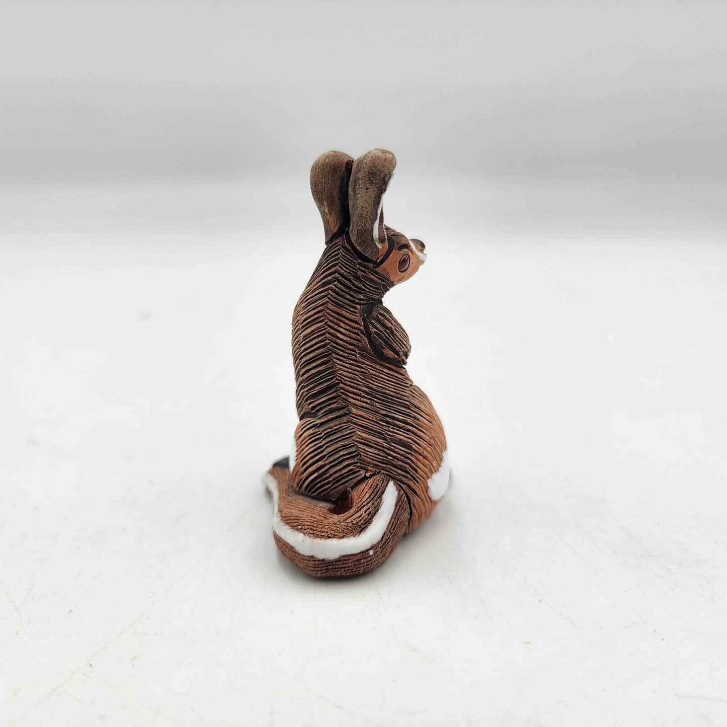 Casals Peru Kangaroo With Joey Clay Pottery Art Vintage Figure