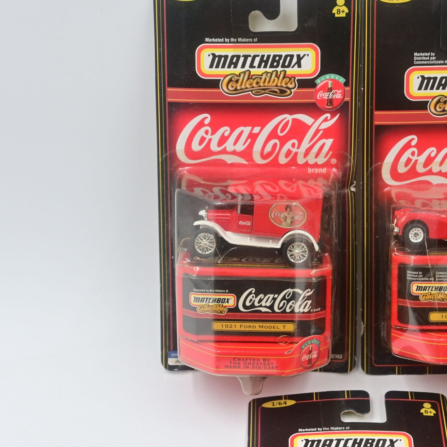 Matchbox Collectibles Coca-Cola Car Bundle Of 5 Sealed