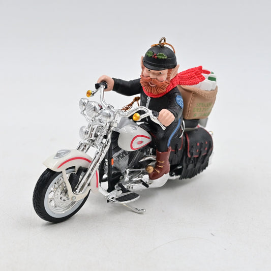 Harley Davidson Letters to Santa Christmas Ornament Vintage 1997
