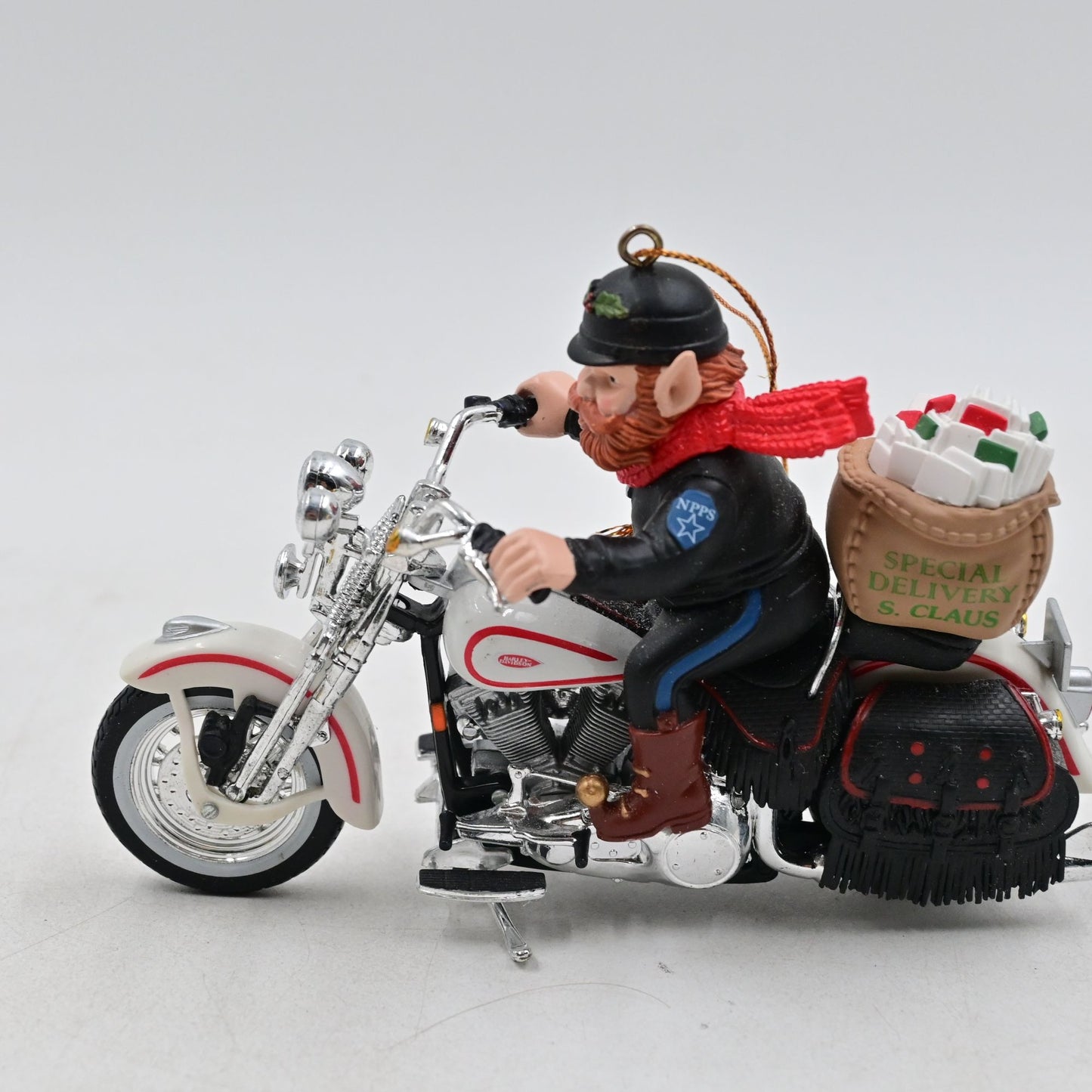 Harley Davidson Letters to Santa Christmas Ornament Vintage 1997