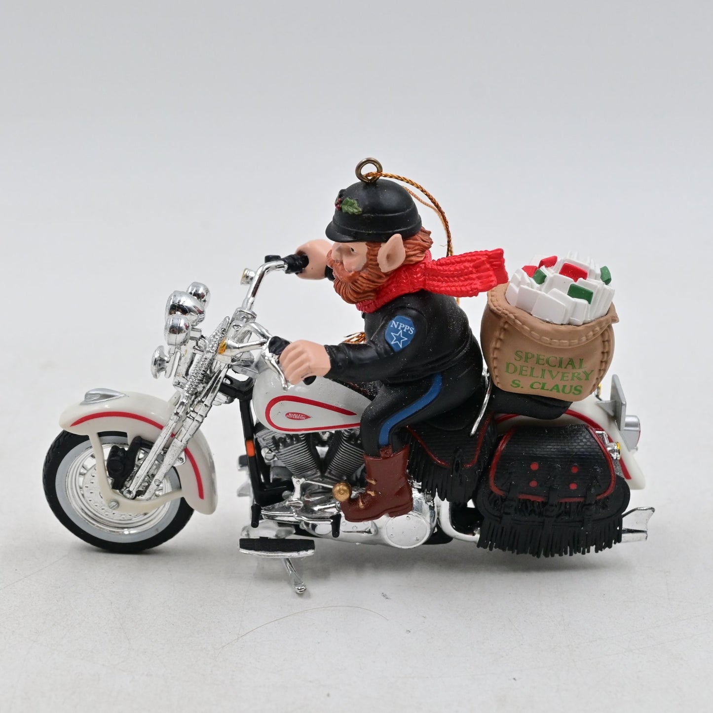 Harley Davidson Letters to Santa Christmas Ornament Vintage 1997