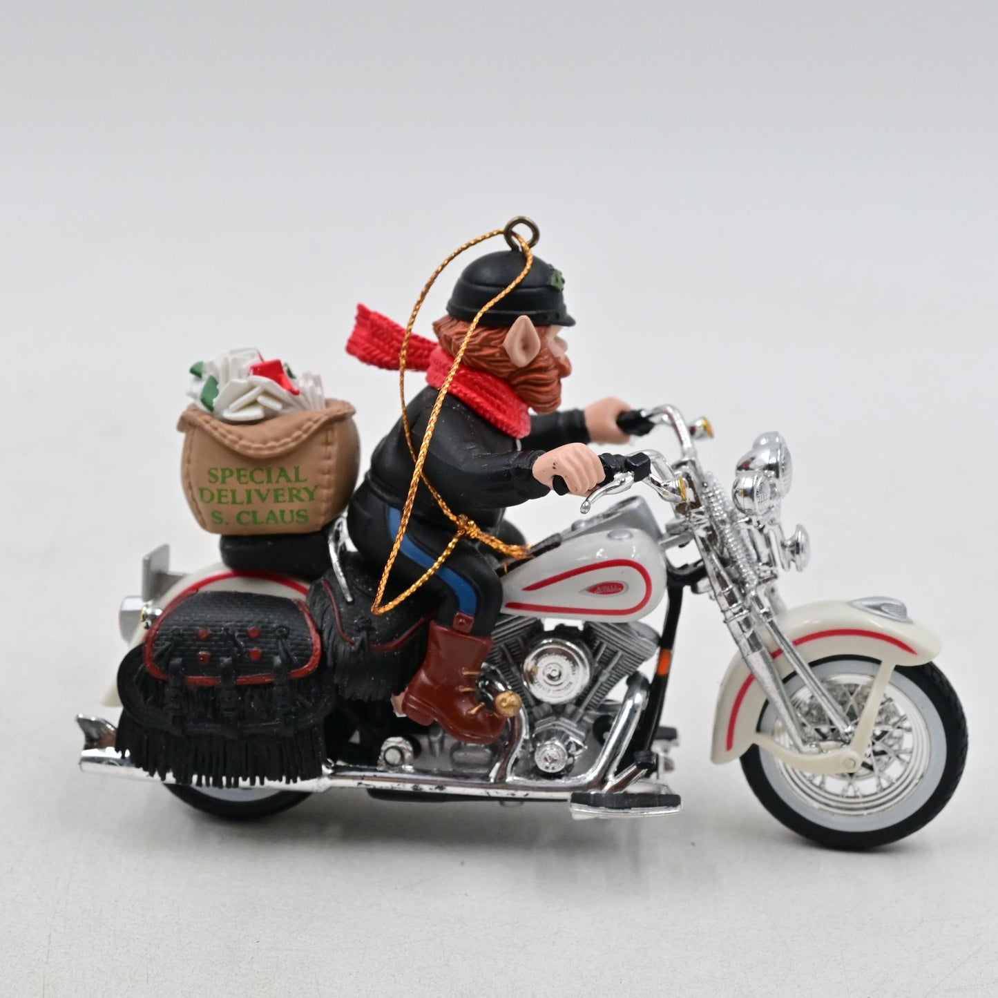 Harley Davidson Letters to Santa Christmas Ornament Vintage 1997