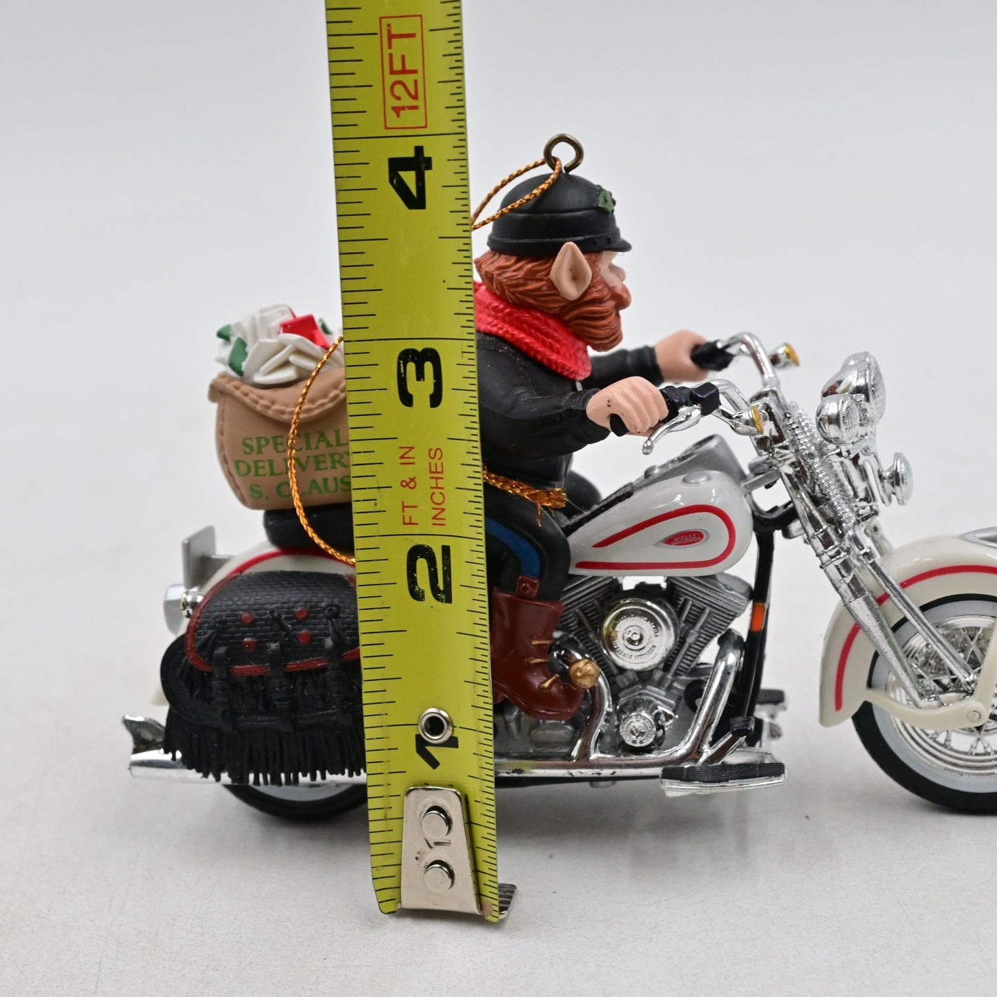 Harley Davidson Letters to Santa Christmas Ornament Vintage 1997