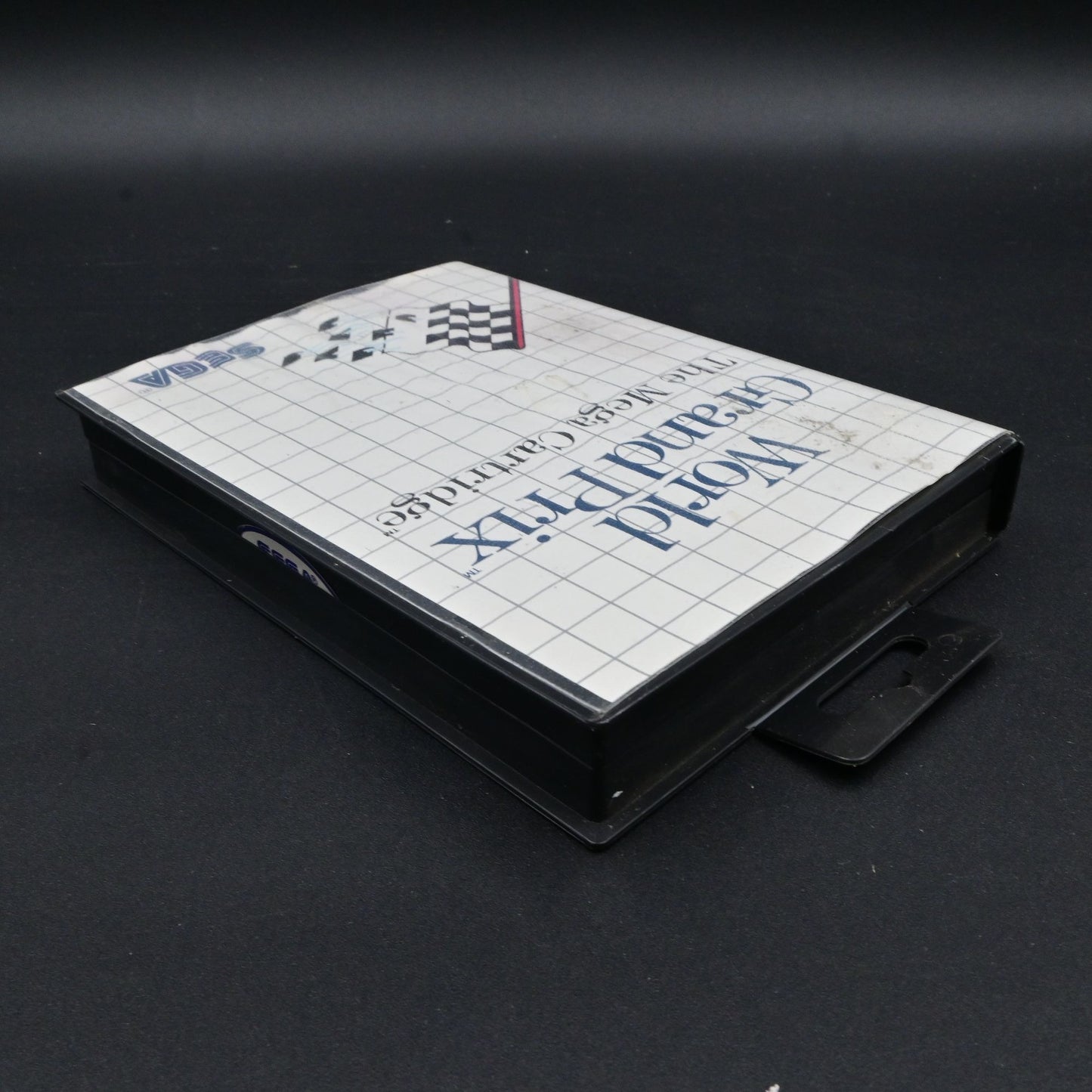 World Grand Prix Sega Mega Cartridge Case & Manual