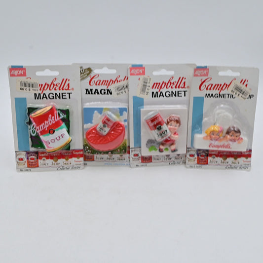 Campbells Soup Collector Series Magnet Set Of 4 By Arjon