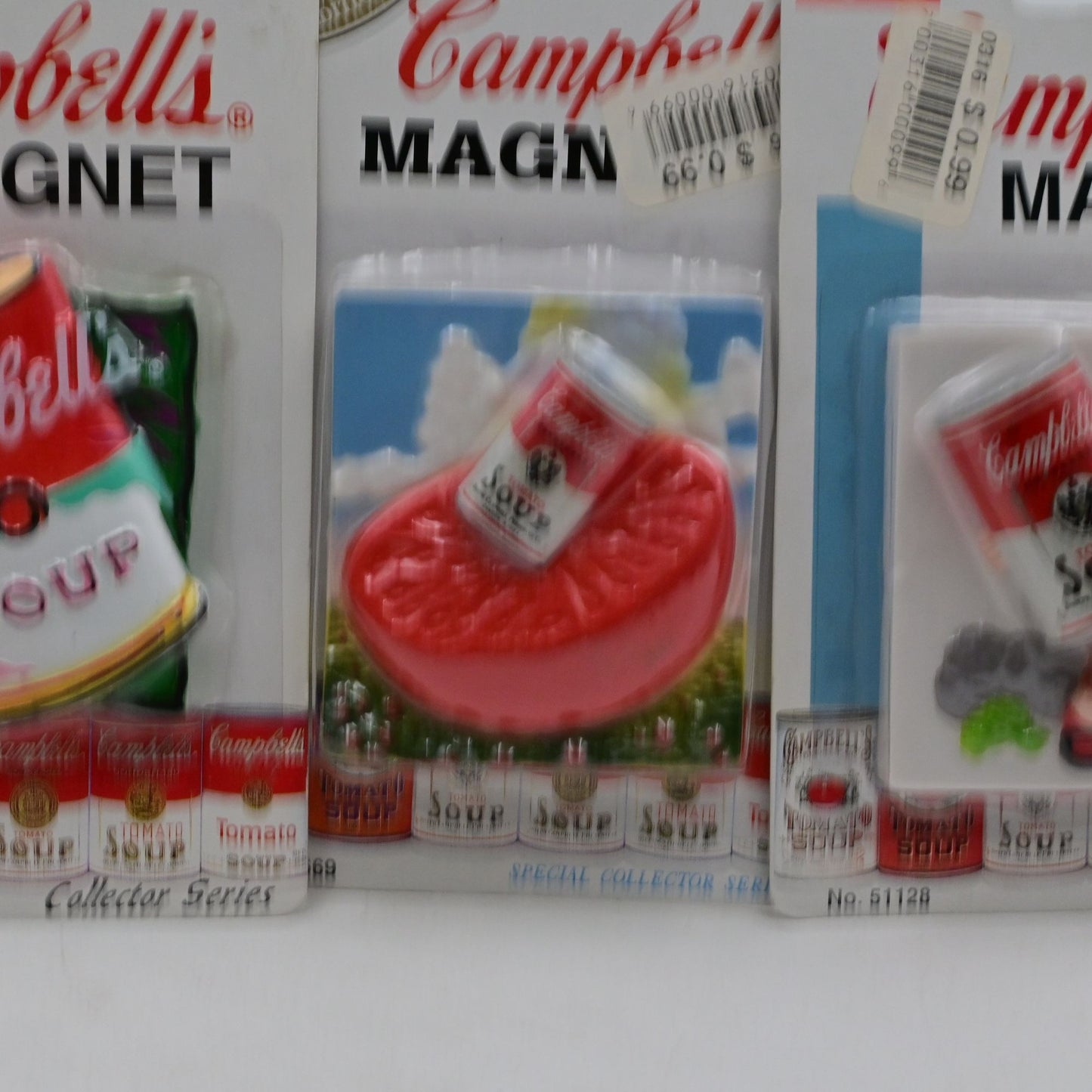 Campbells Soup Collector Series Magnet Set Of 4 By Arjon