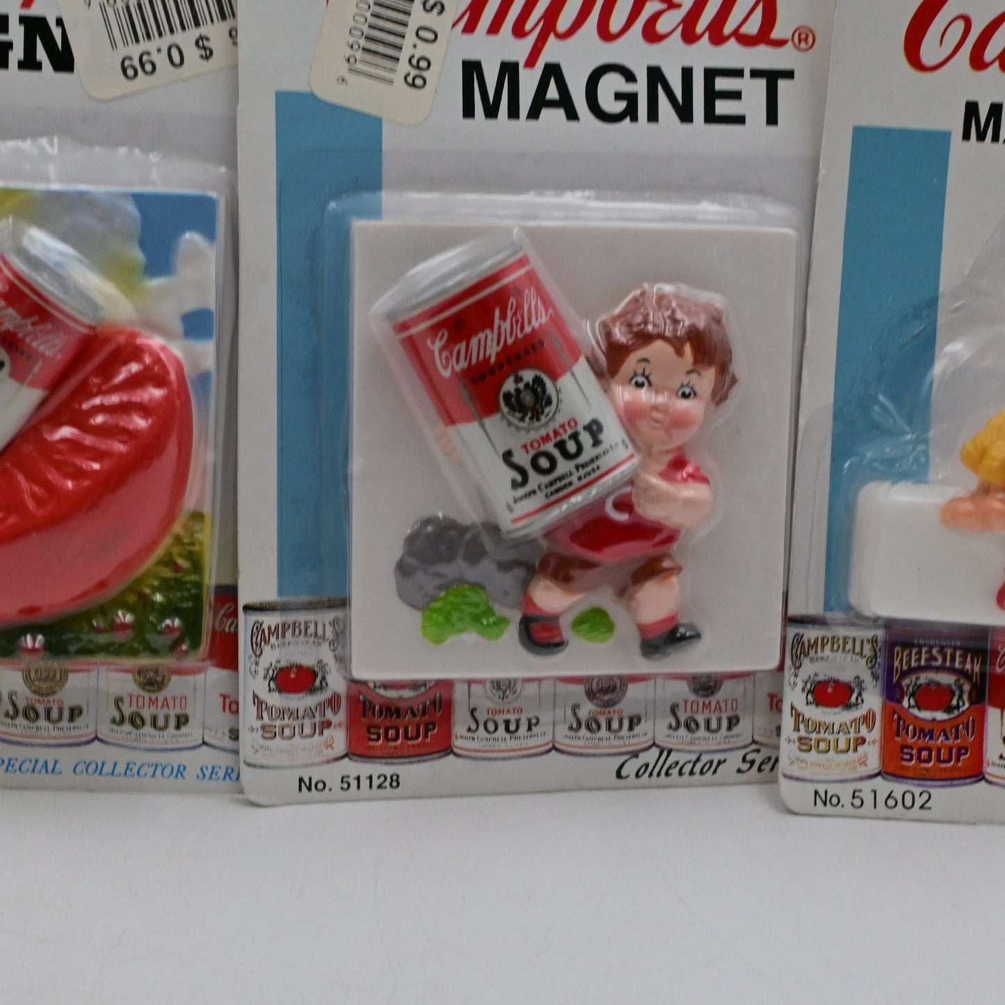 Campbells Soup Collector Series Magnet Set Of 4 By Arjon