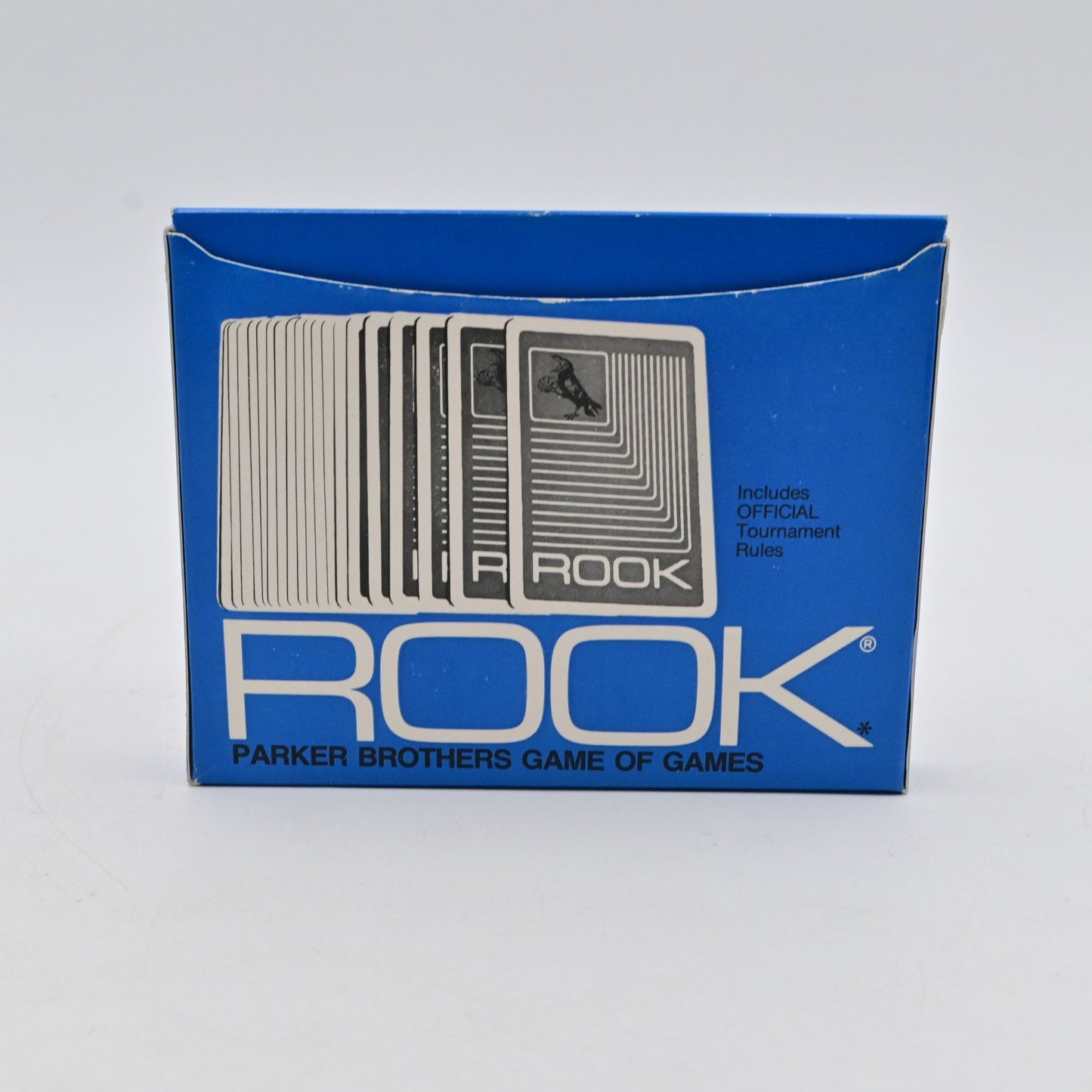 Vintage 1972 Blue ROOK Classic Card Game Box Rules Complete