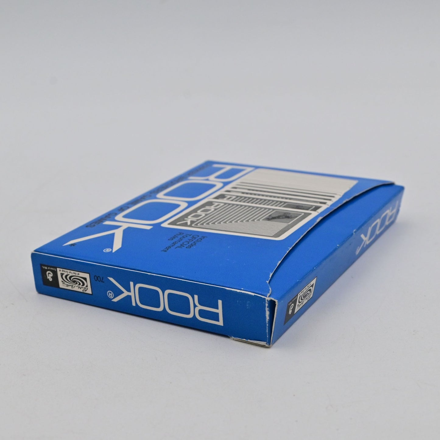 Vintage 1972 Blue ROOK Classic Card Game Box Rules Complete