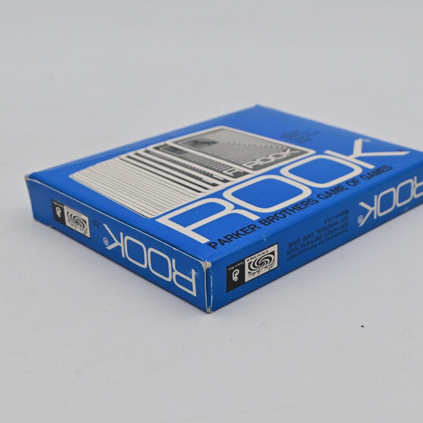 Vintage 1972 Blue ROOK Classic Card Game Box Rules Complete