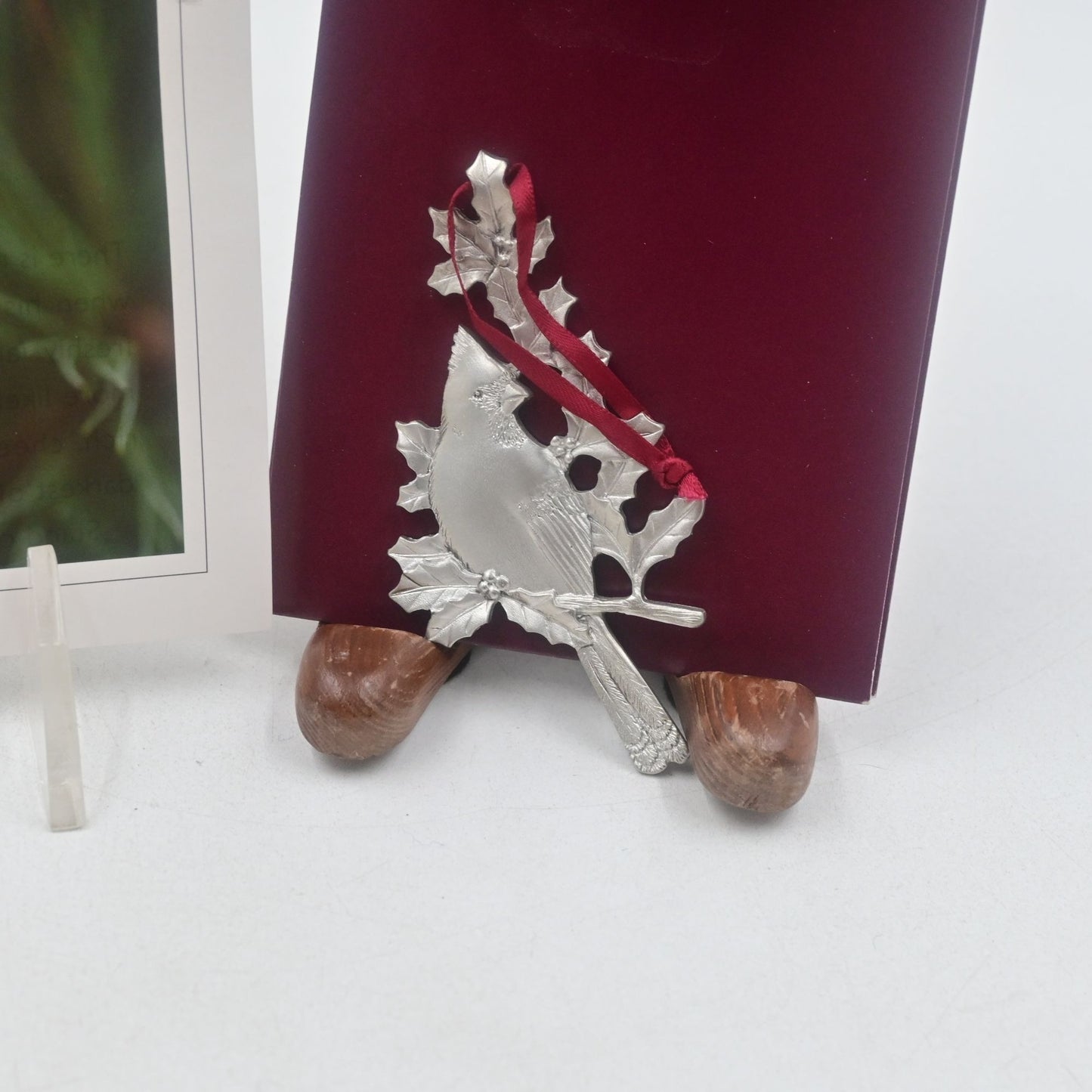 Amos Pewter Cardinal Ornament 2016