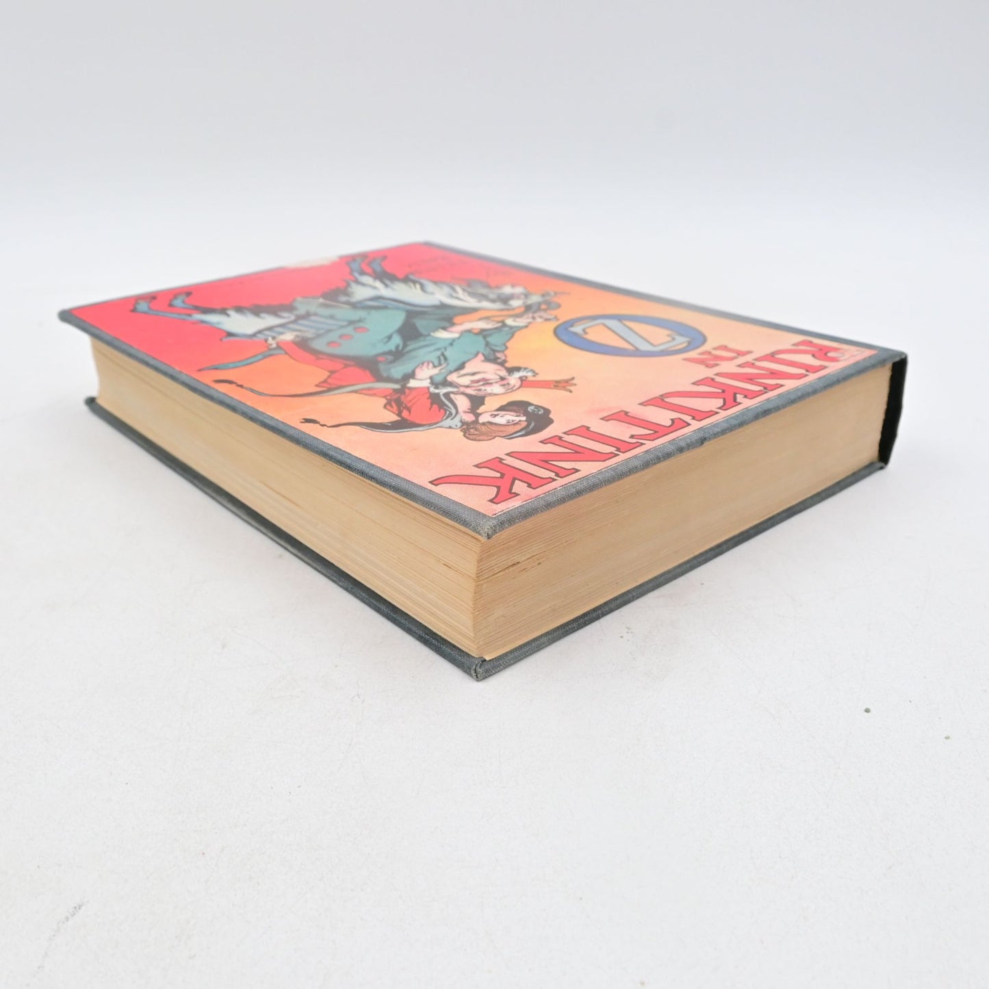Rinkitink In Oz Hardcover Book By L. Frank Baum Antique Blue Cover