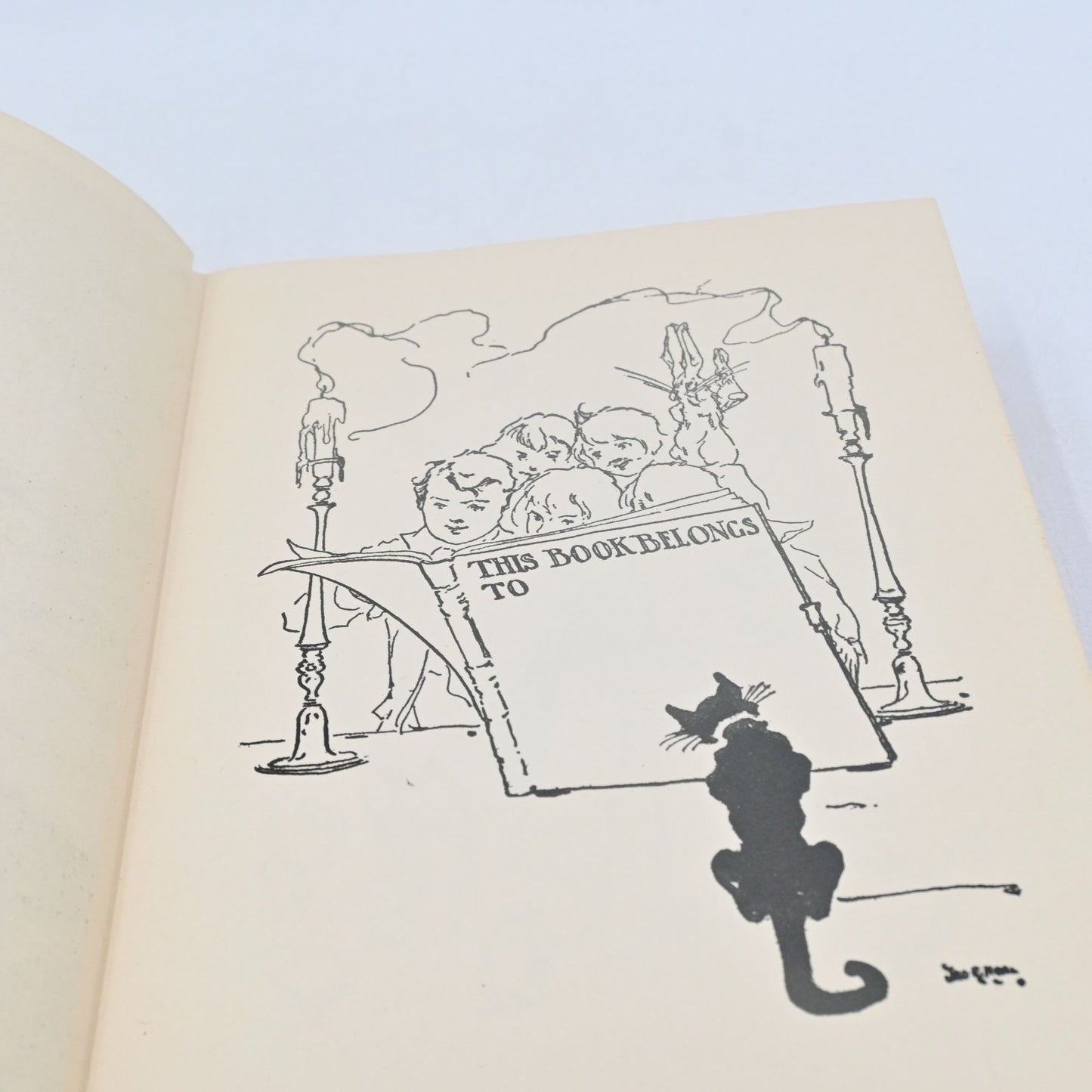 Rinkitink In Oz Hardcover Book By L. Frank Baum Antique Blue Cover