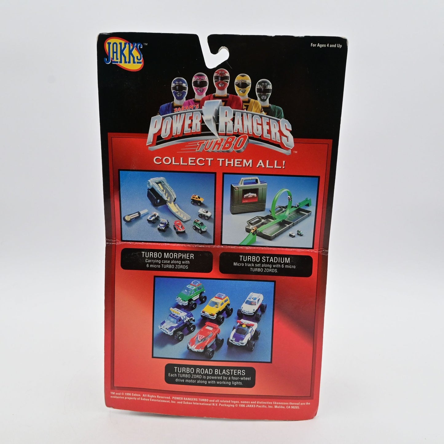 Power Rangers Turbo Zord Road Blasters Dune Star - Vintage 1996